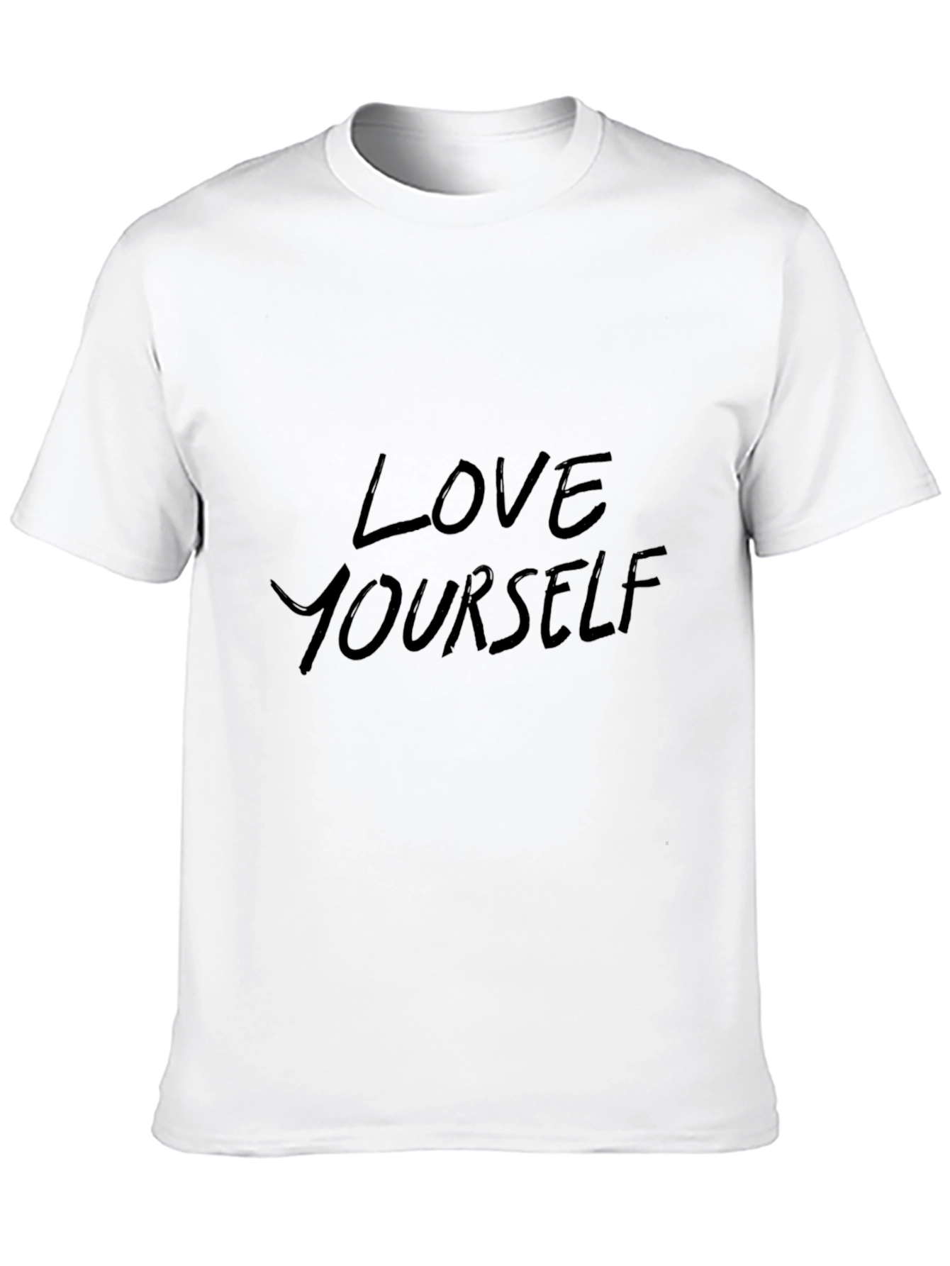 Love Yourself Black Graphic Tee
