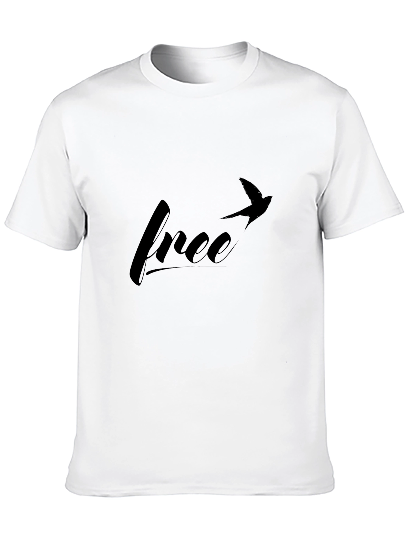 Free Bird T-Shirt: Stylish Black Tee