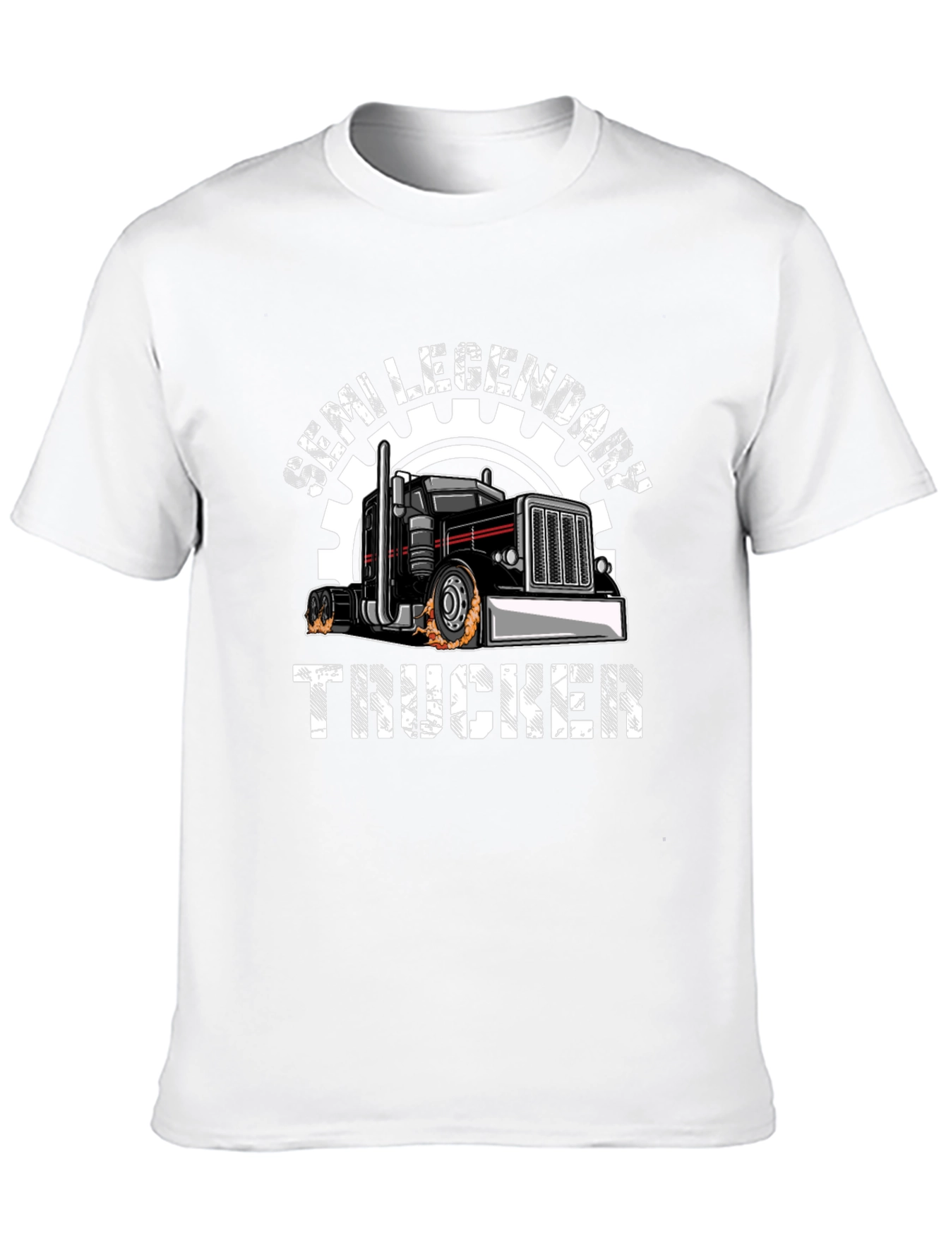 Semi Legendary Trucker Graphic T-Shirt