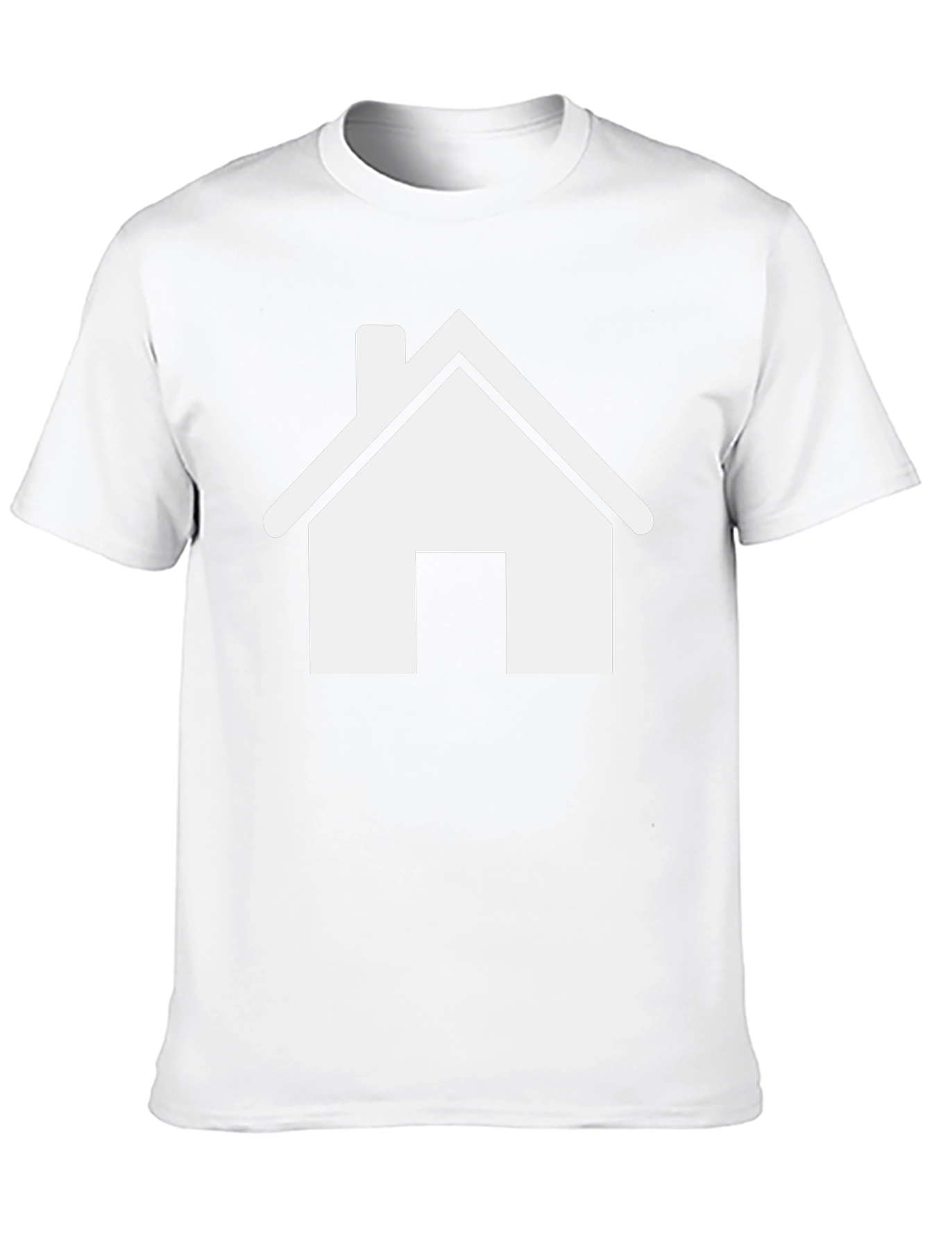 House Graphic Black T-Shirt