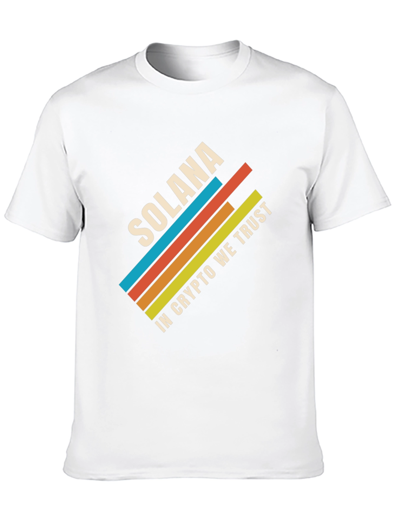 Solana Crypto T-Shirt - Trust The Chain