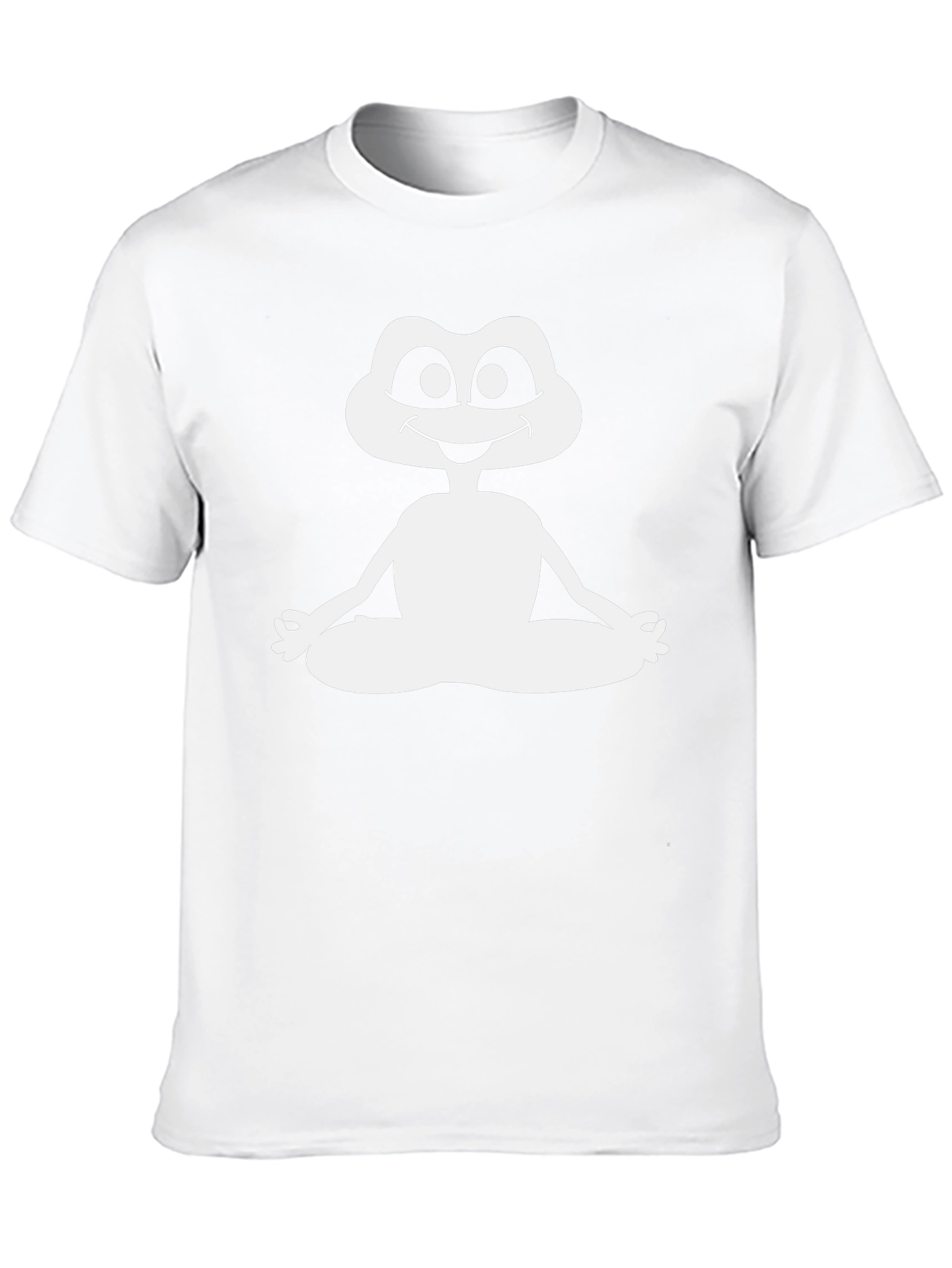 Meditating Frog Graphic Tee - Yoga Humor T-Shirt