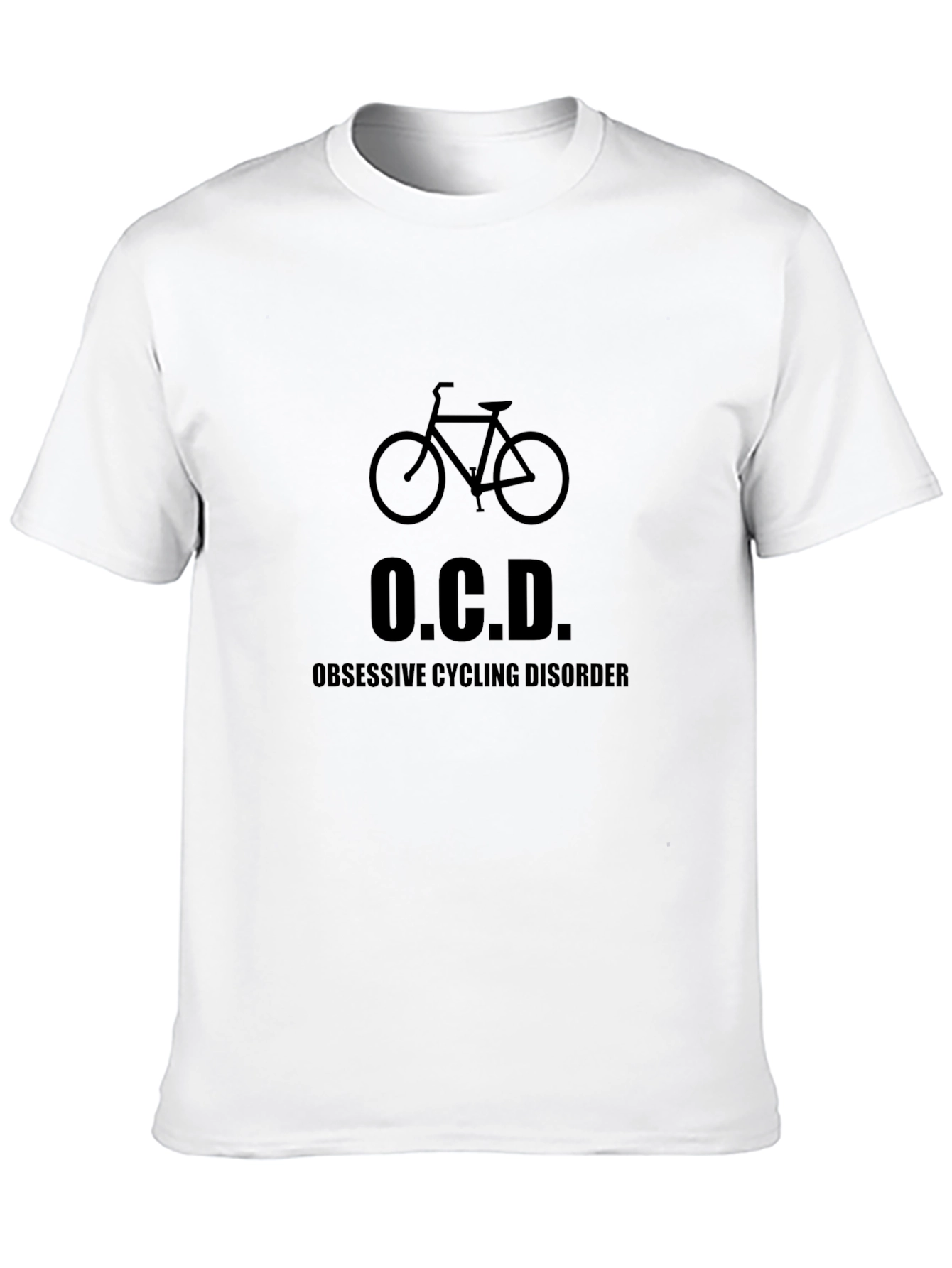 OCD Obsessive Cycling Disorder Graphic T-Shirt