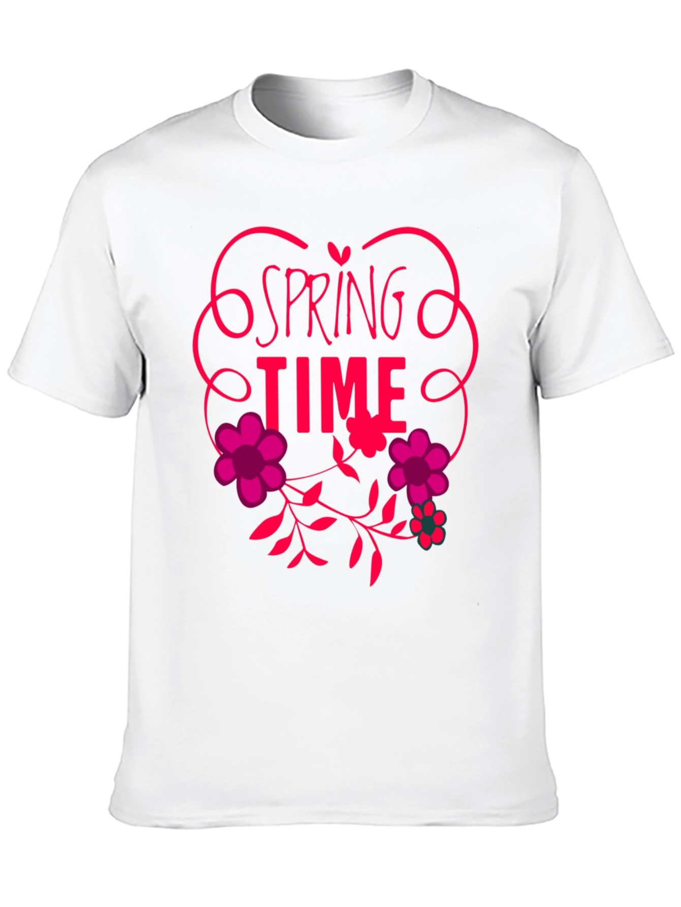 Spring Time Floral Graphic Tee