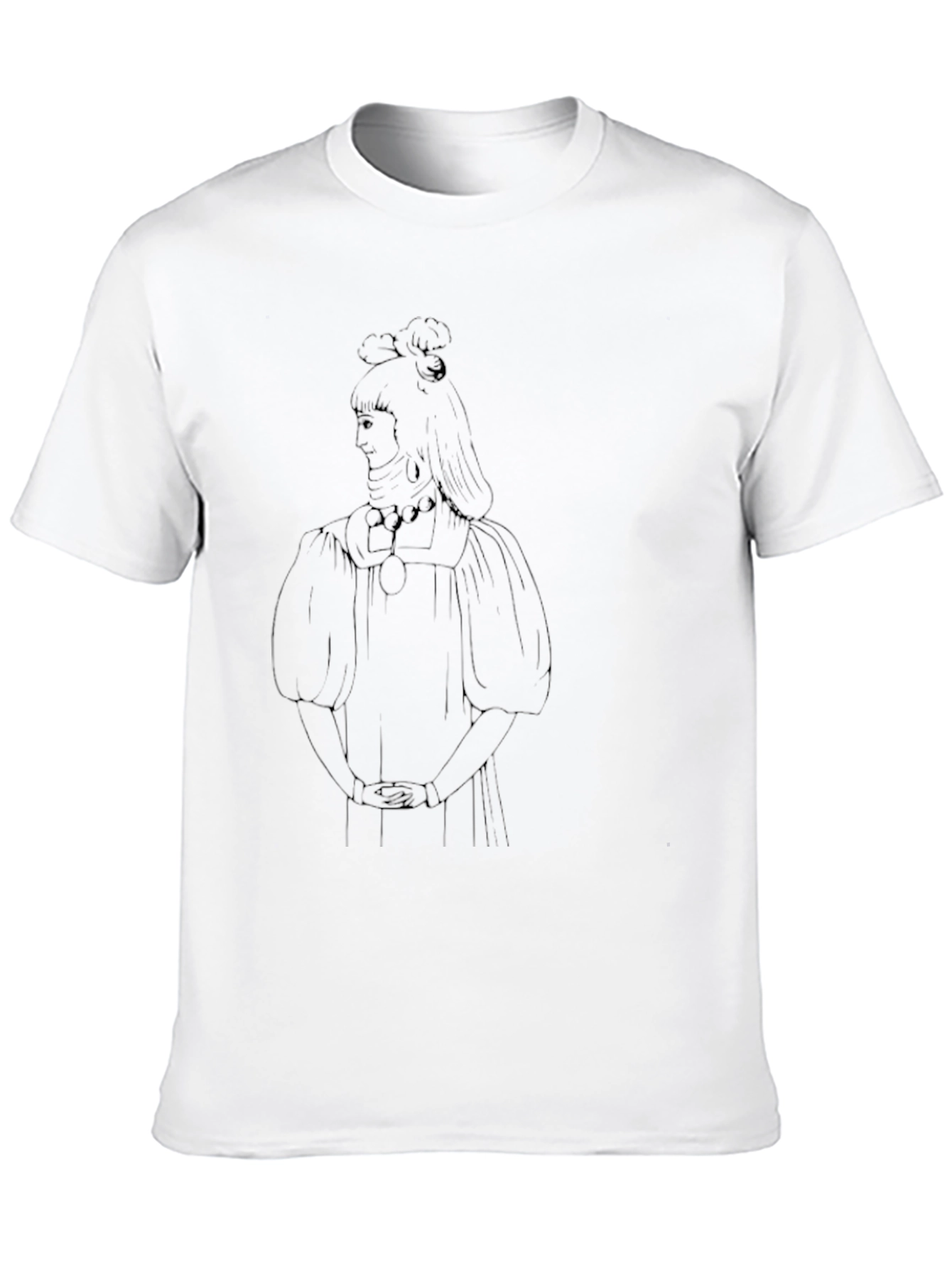 Line Art T-Shirt - Stylish Graphic Tee