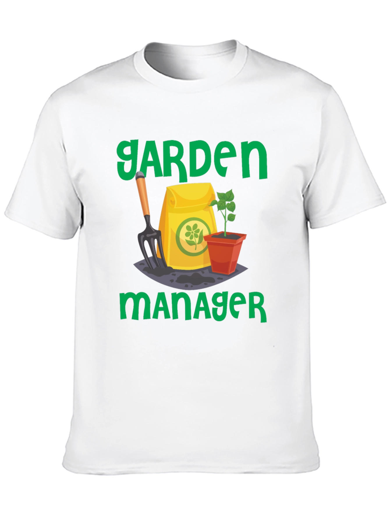 Garden Manager Graphic T-Shirt Gardener Gift