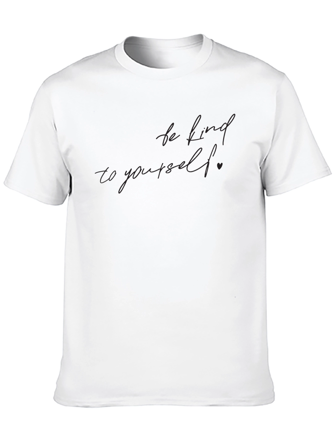Be Kind to Yourself Graphic Tee - Black