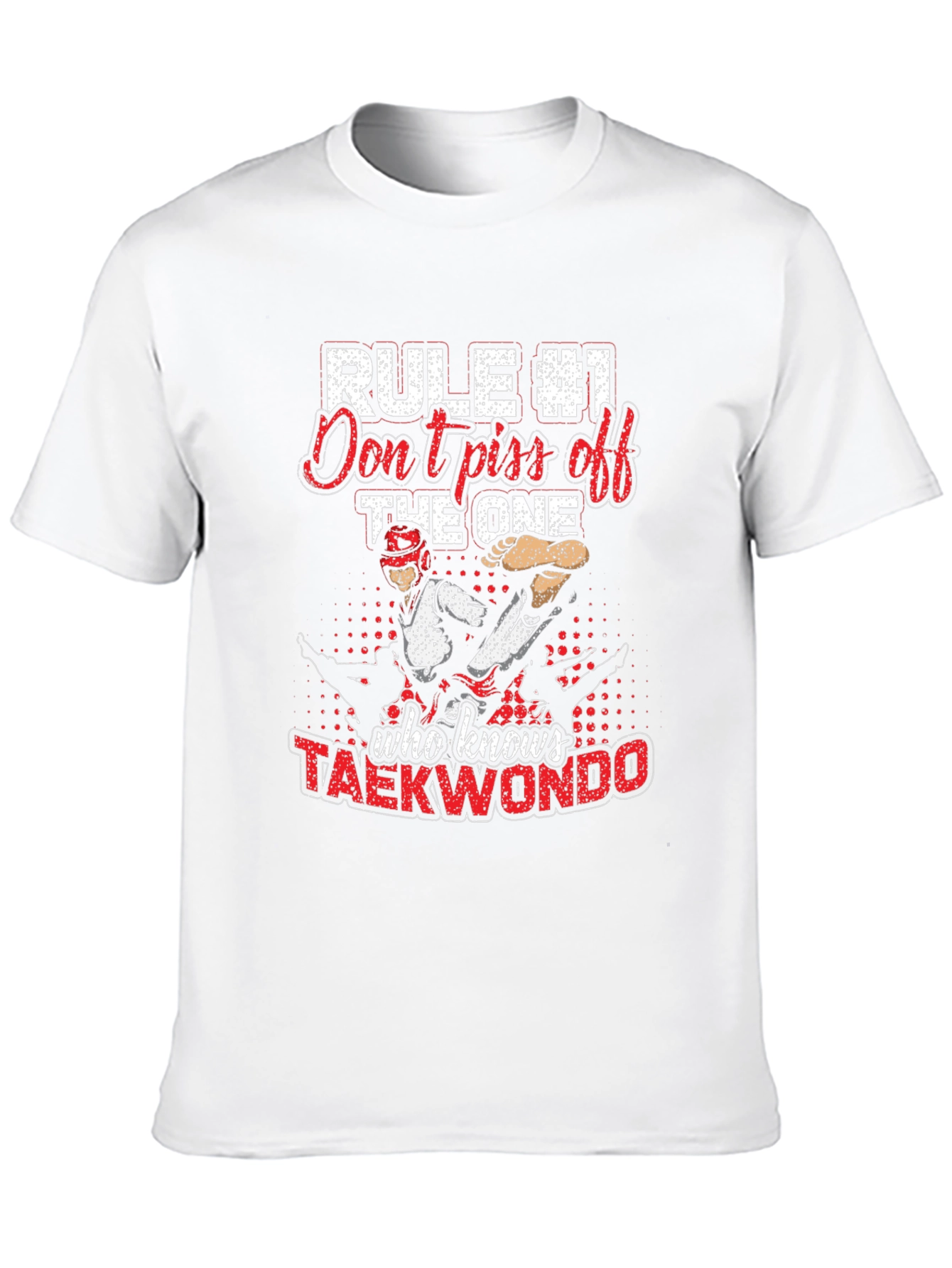 Taekwondo Graphic T-Shirt - Rule #1