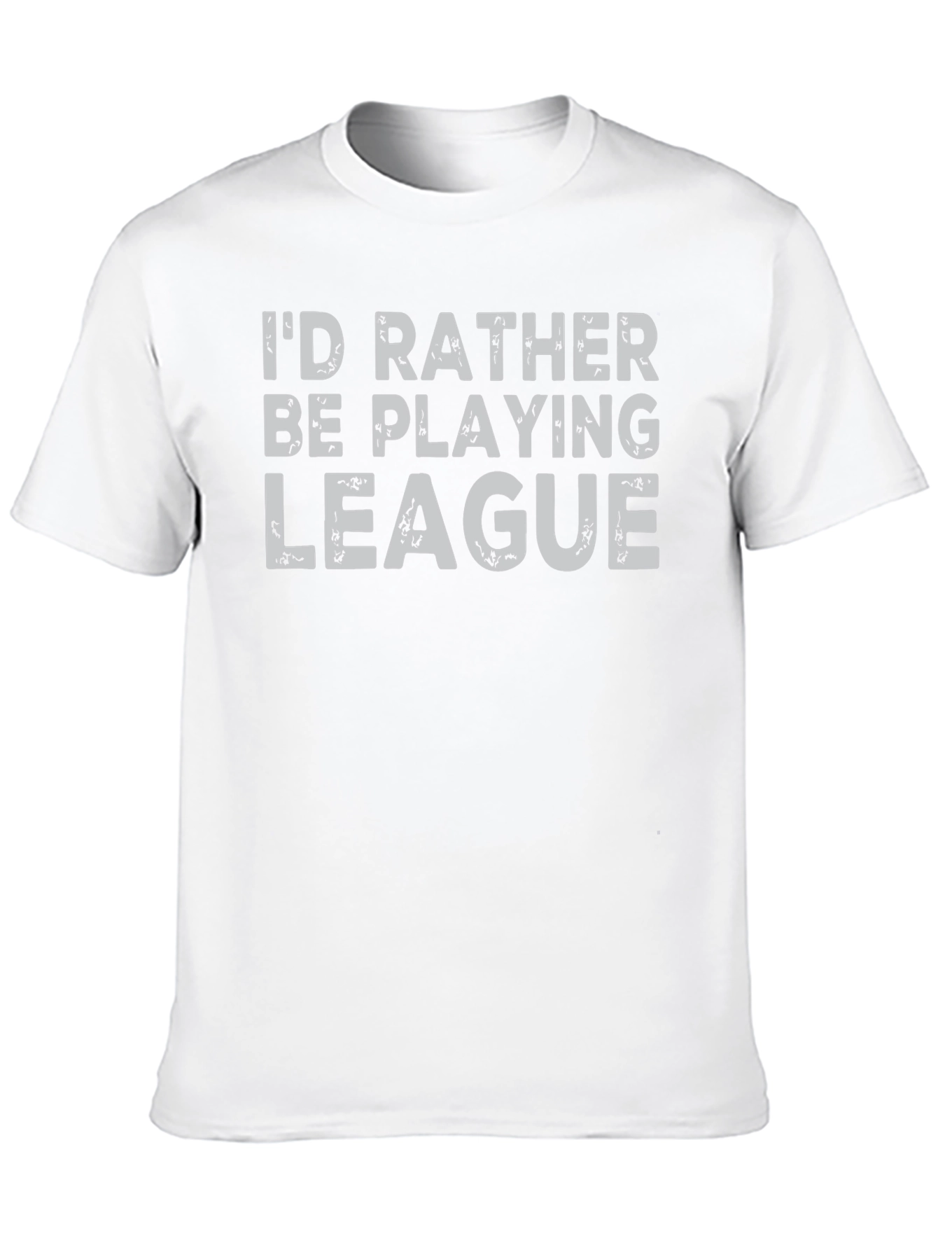 Id Rather Be Playing League T-Shirt - Gamer Apparel