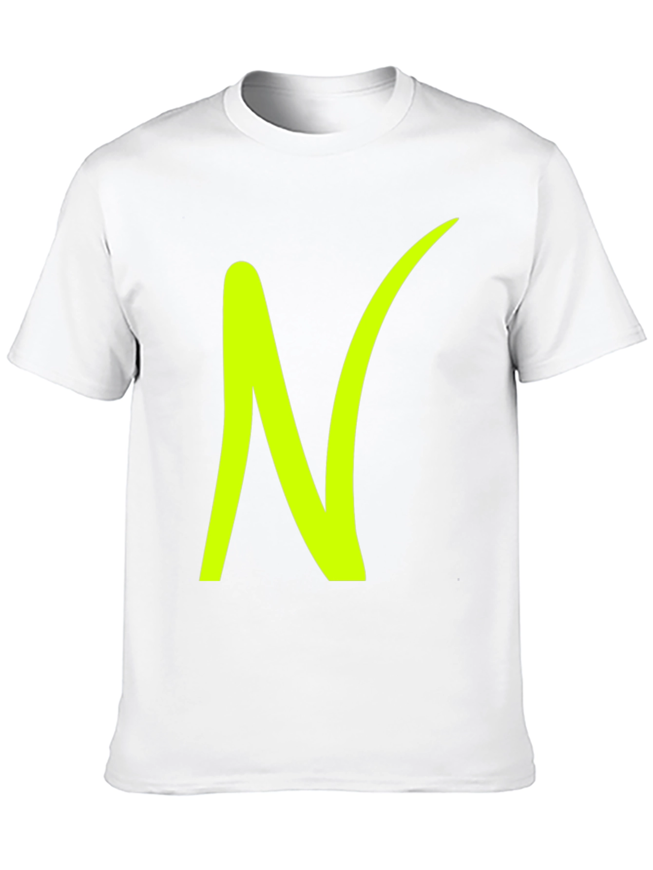 Bold N Graphic Tee - Stylish Cotton Blend T-Shirt