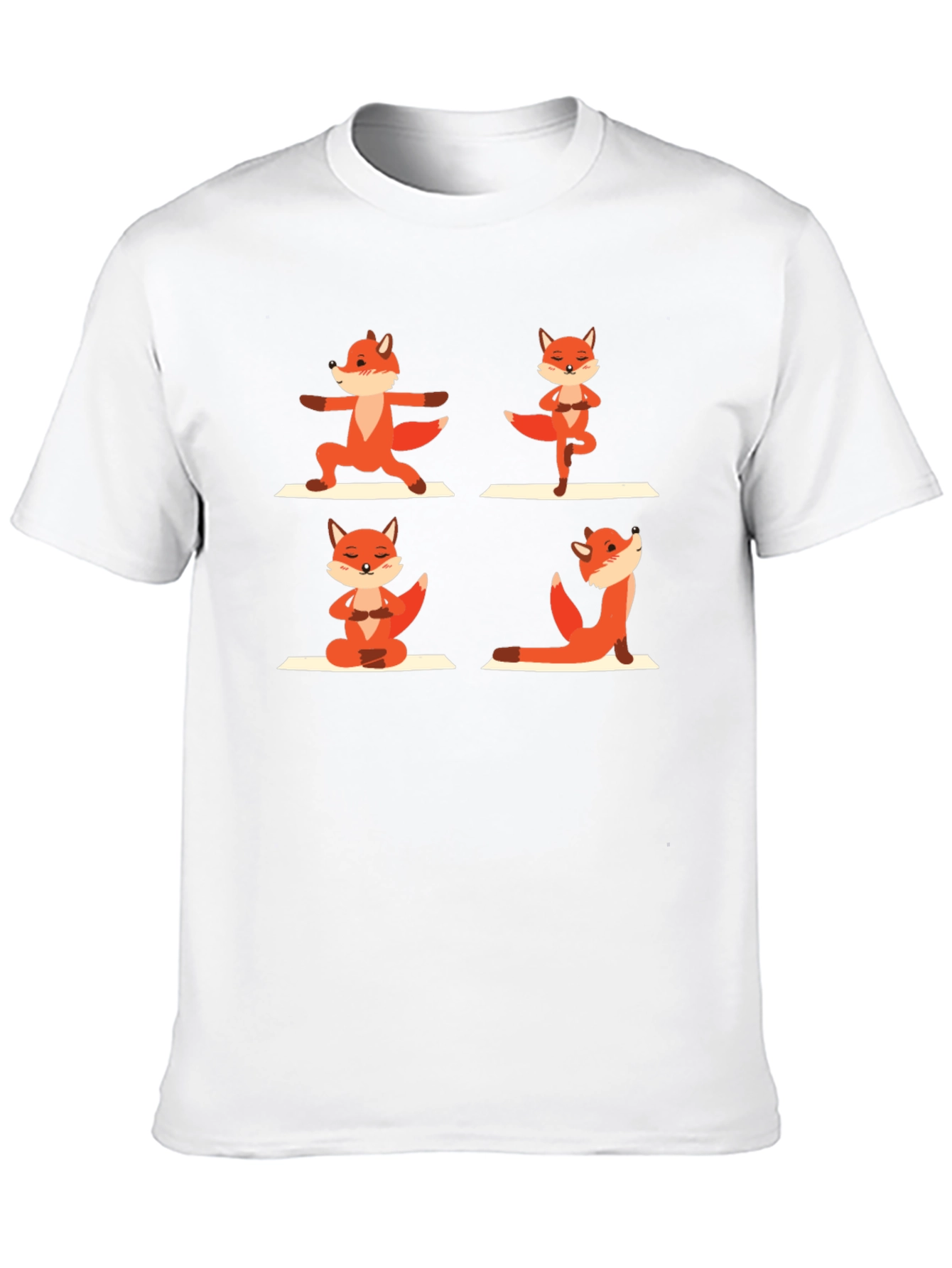 Yoga Fox Graphic Tee