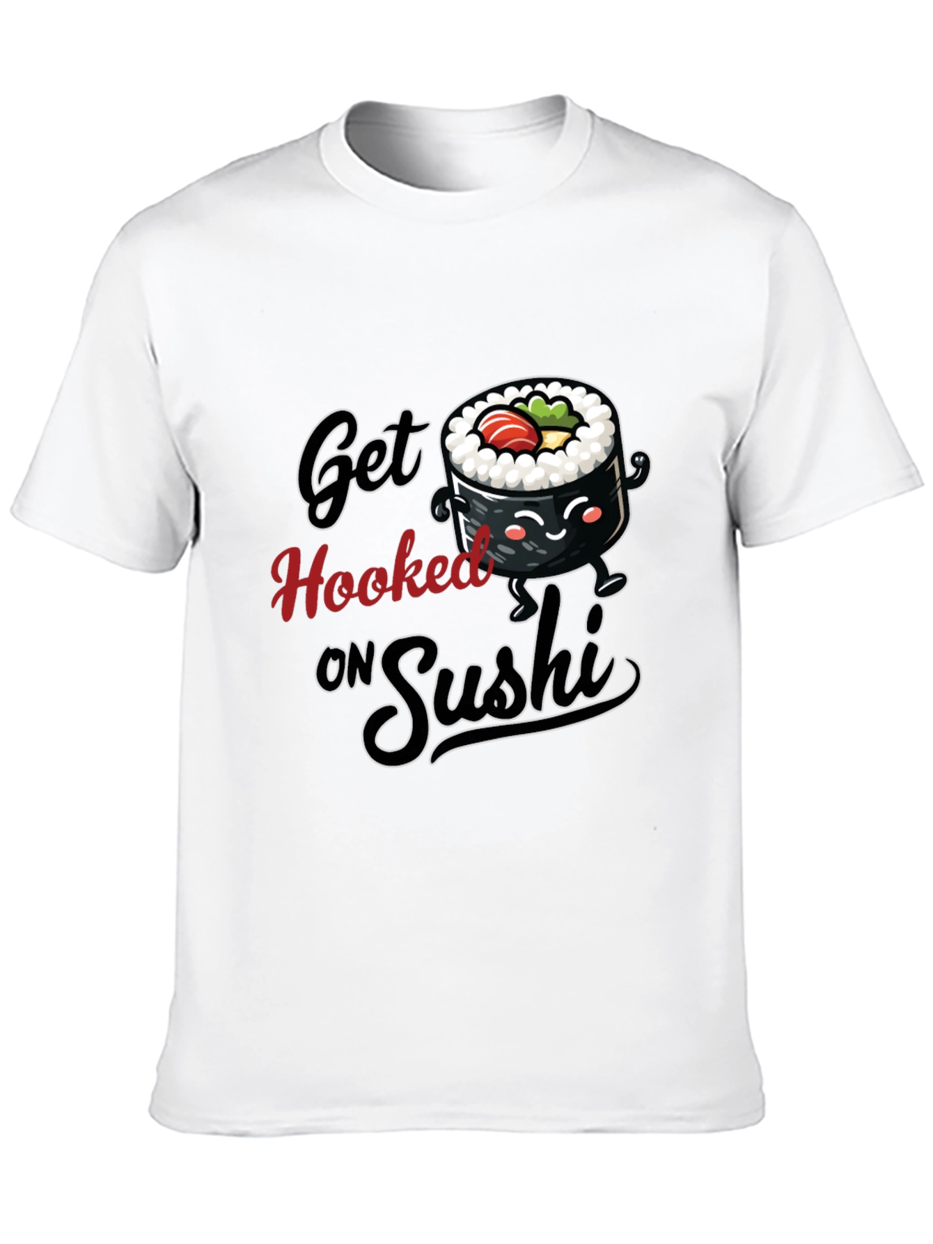 Get Hooked on Sushi Graphic Tee