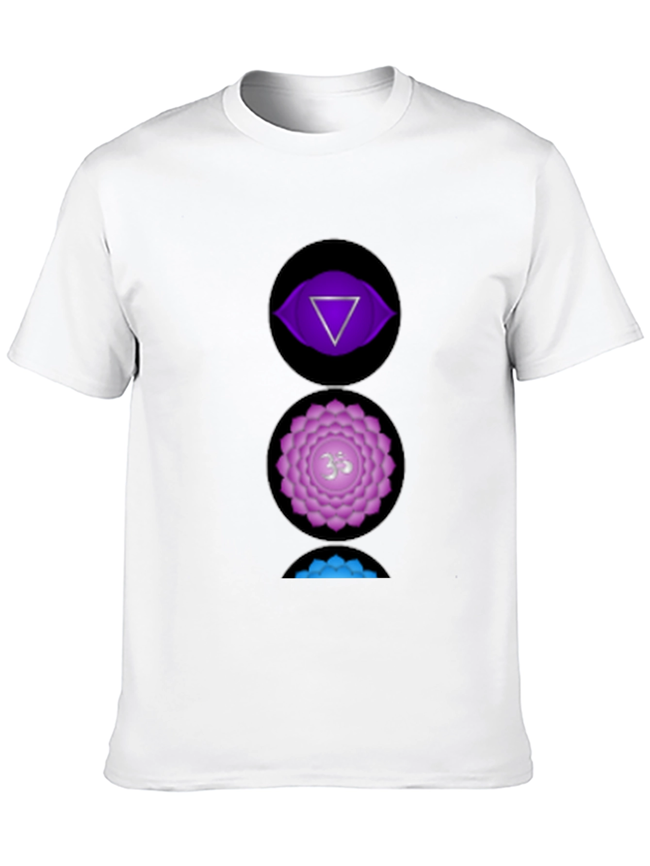 Chakra Symbol Graphic Tee - Spiritual Design
