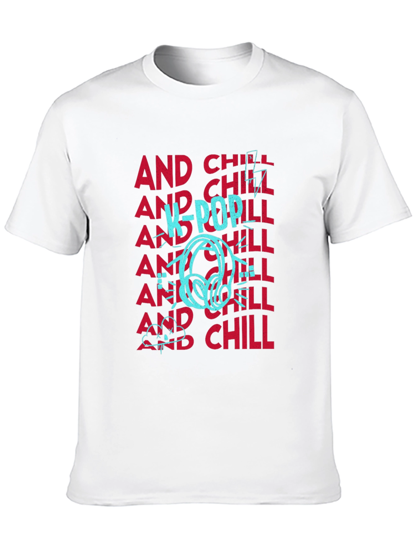 K-Pop & Chill Graphic Tee