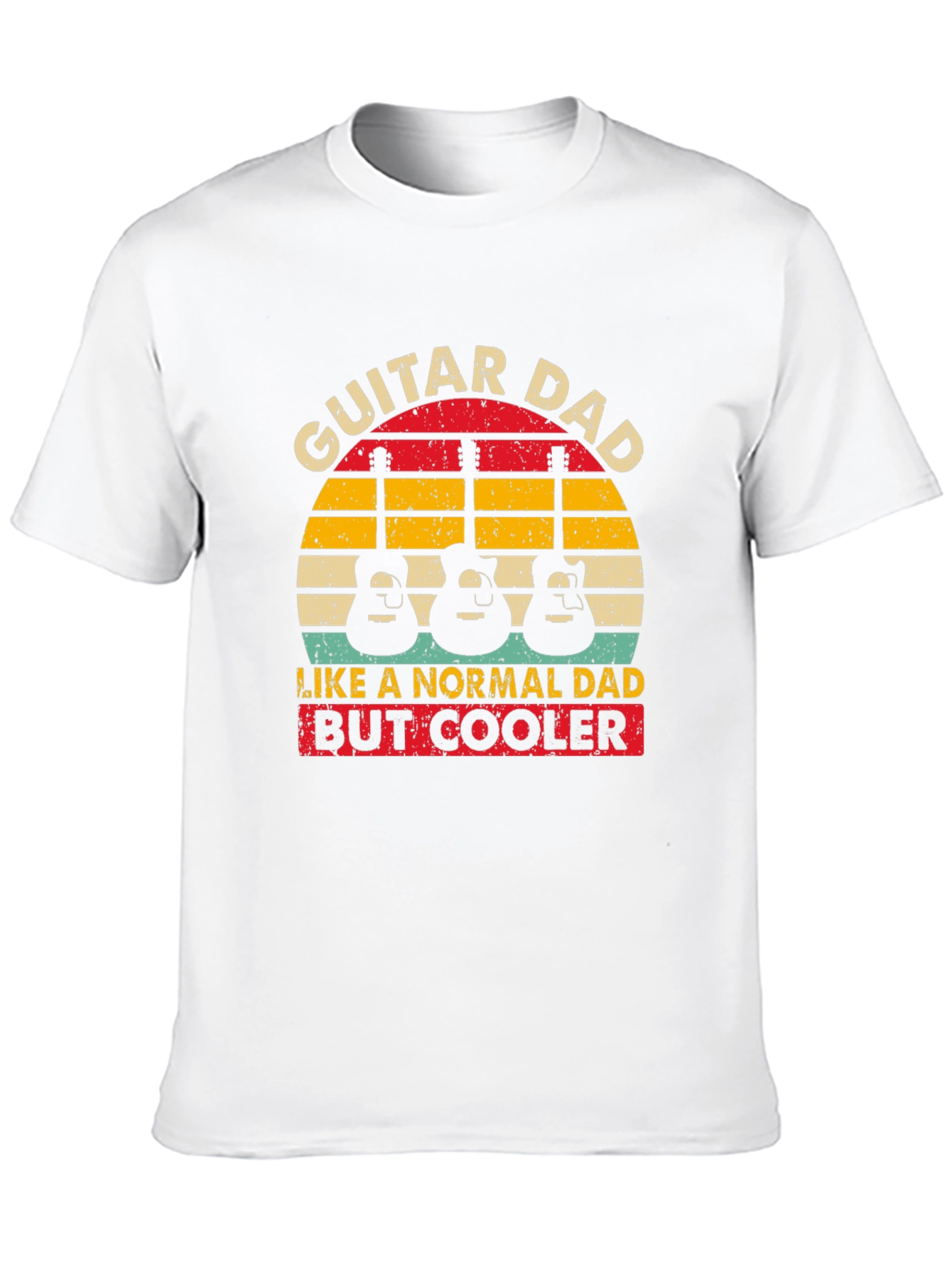 Guitar Dad T-Shirt - Normal Dad But Cooler
