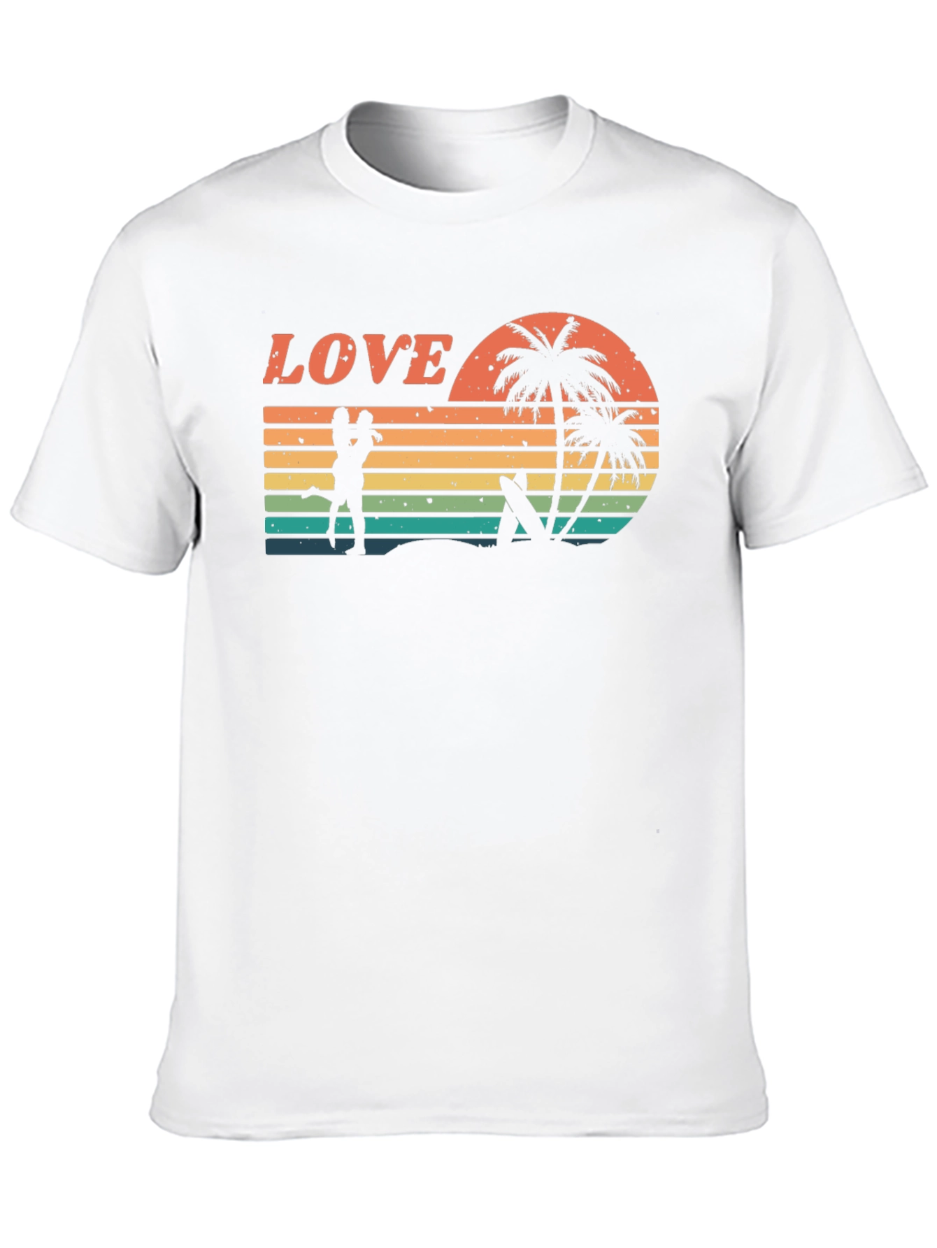 Retro Sunset Love T-Shirt