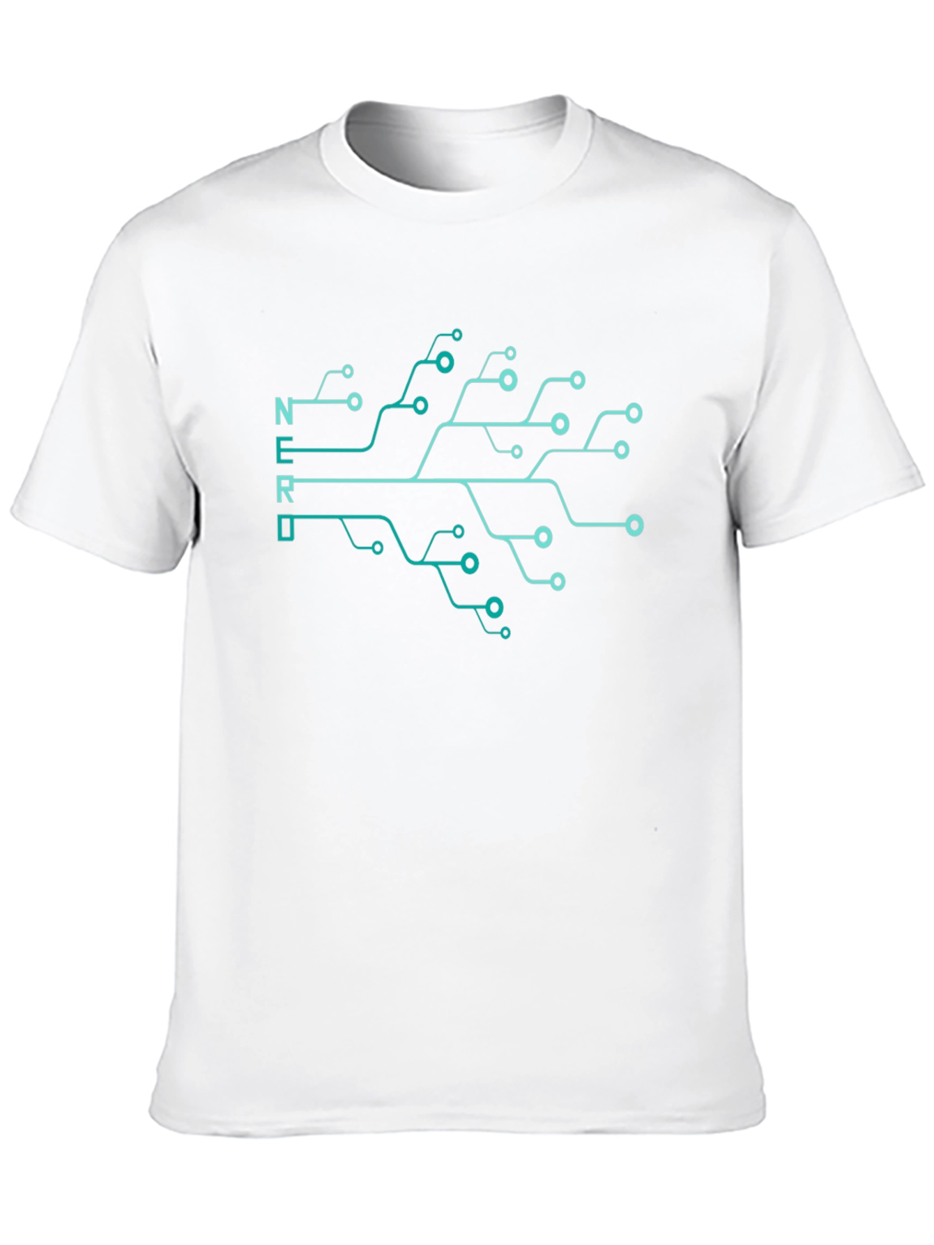 Nerd Circuit Board T-Shirt - Geek Chic Style