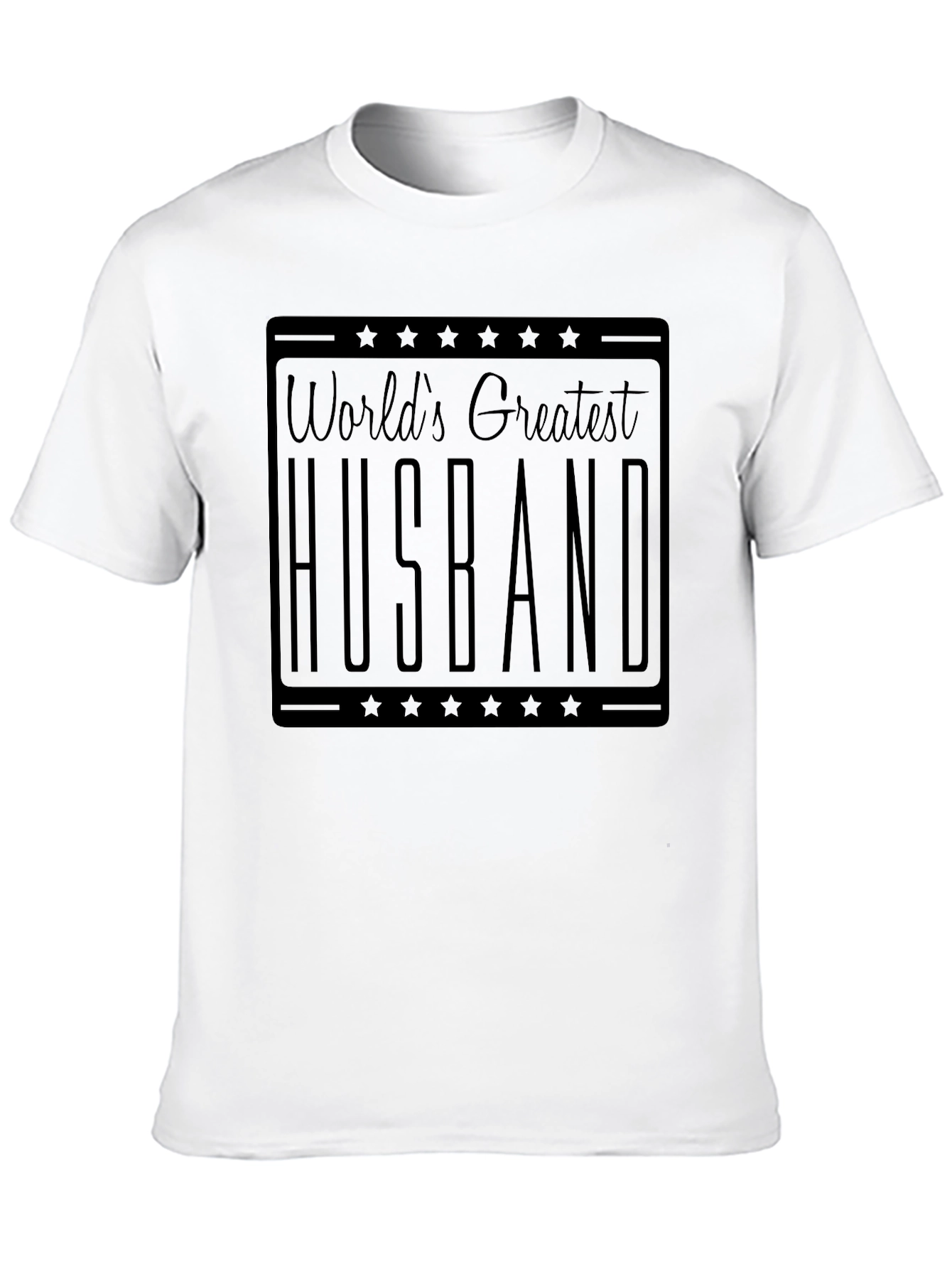 Worlds Greatest Husband T-Shirt - Black
