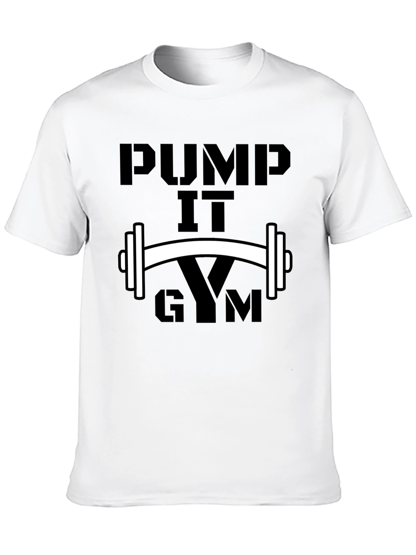 Pump It Gym Black T-Shirt