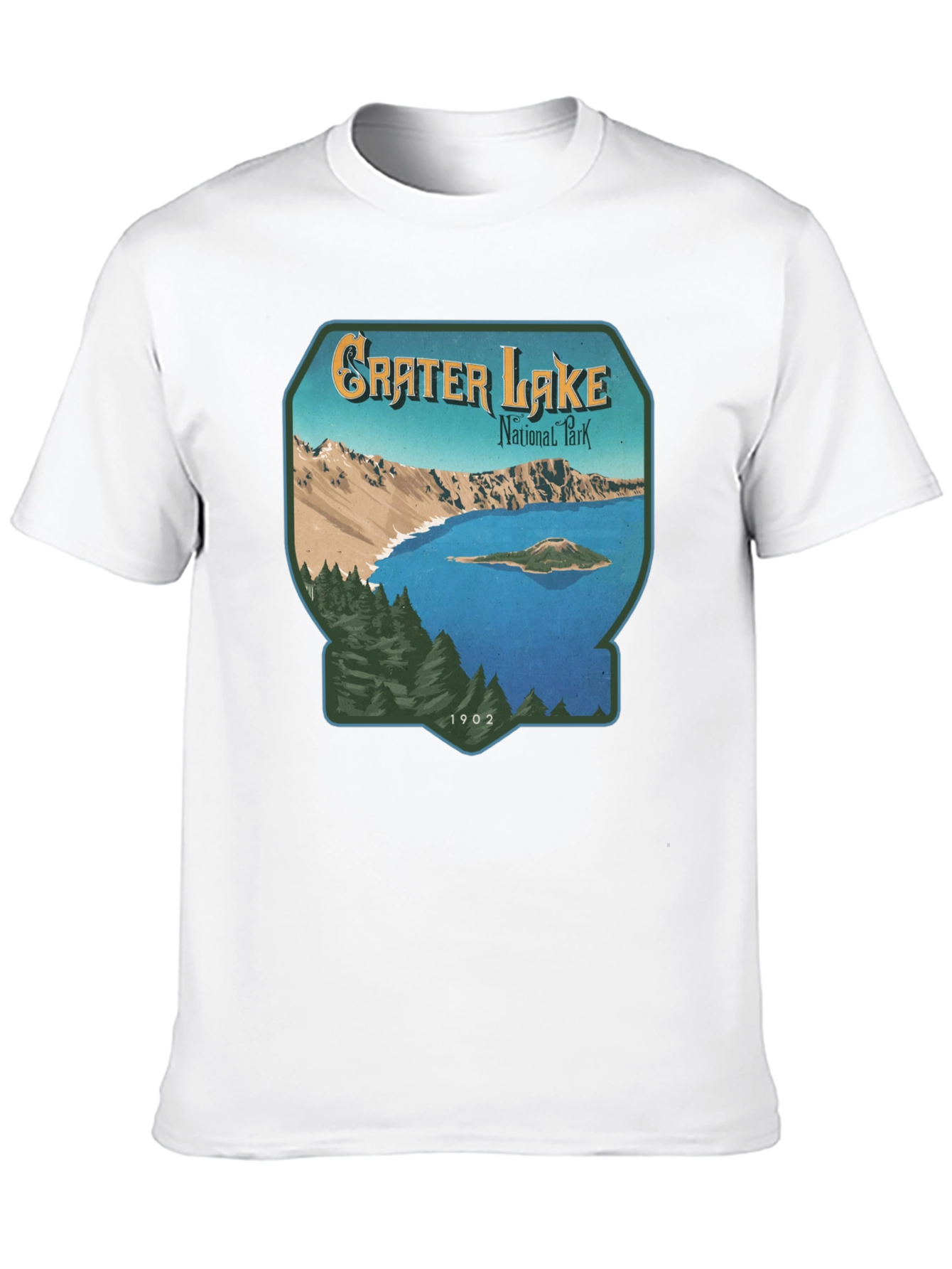 Crater Lake National Park Graphic T-Shirt