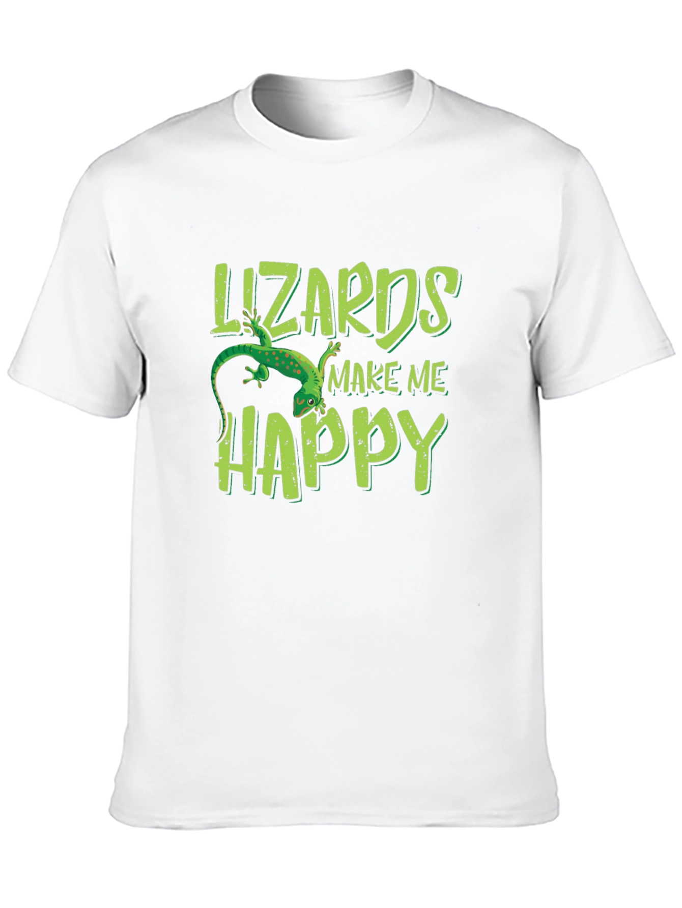 Lizards Make Me Happy Graphic Tee