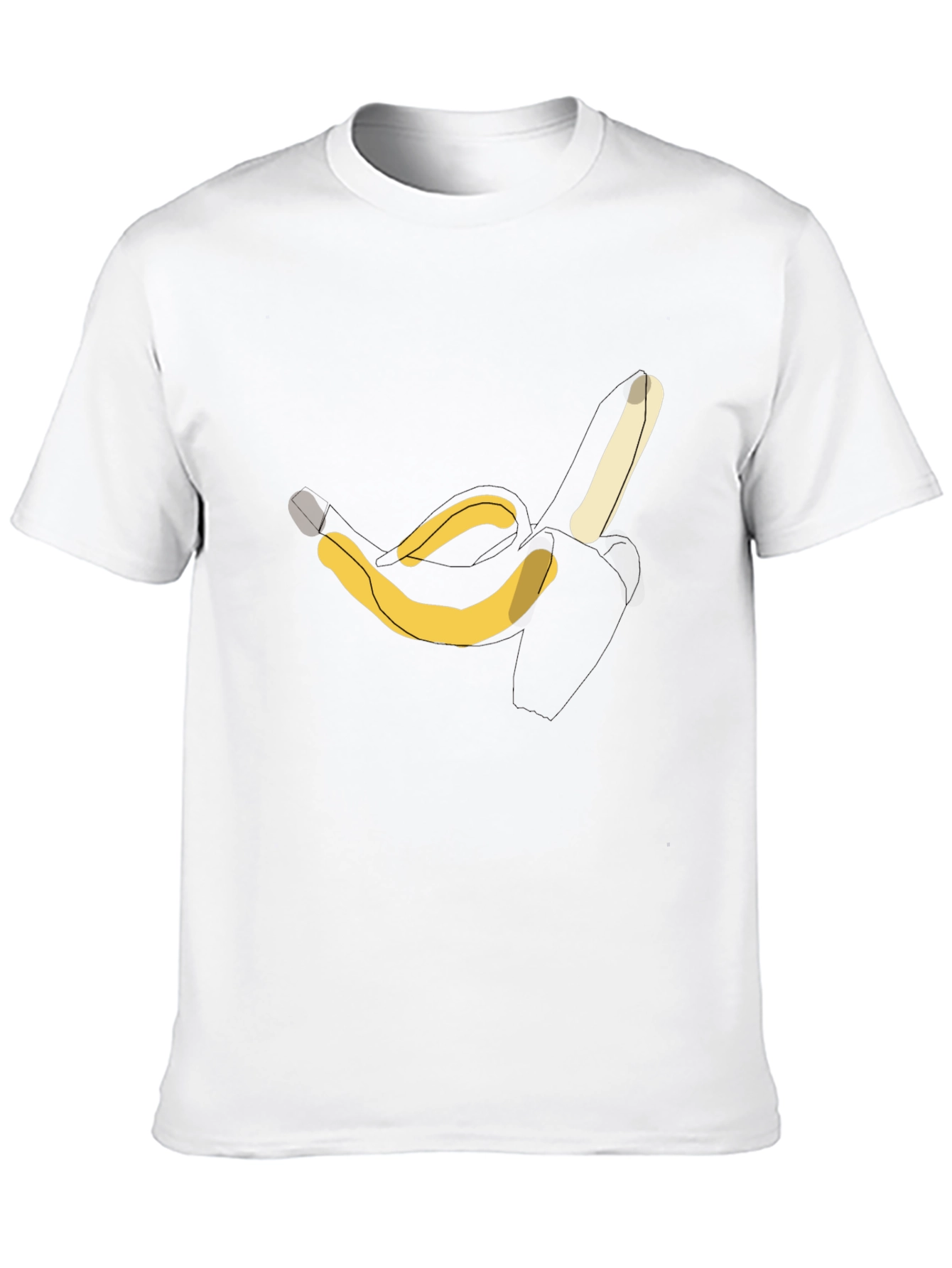 Banana Graphic T-Shirt - Casual Cotton Tee