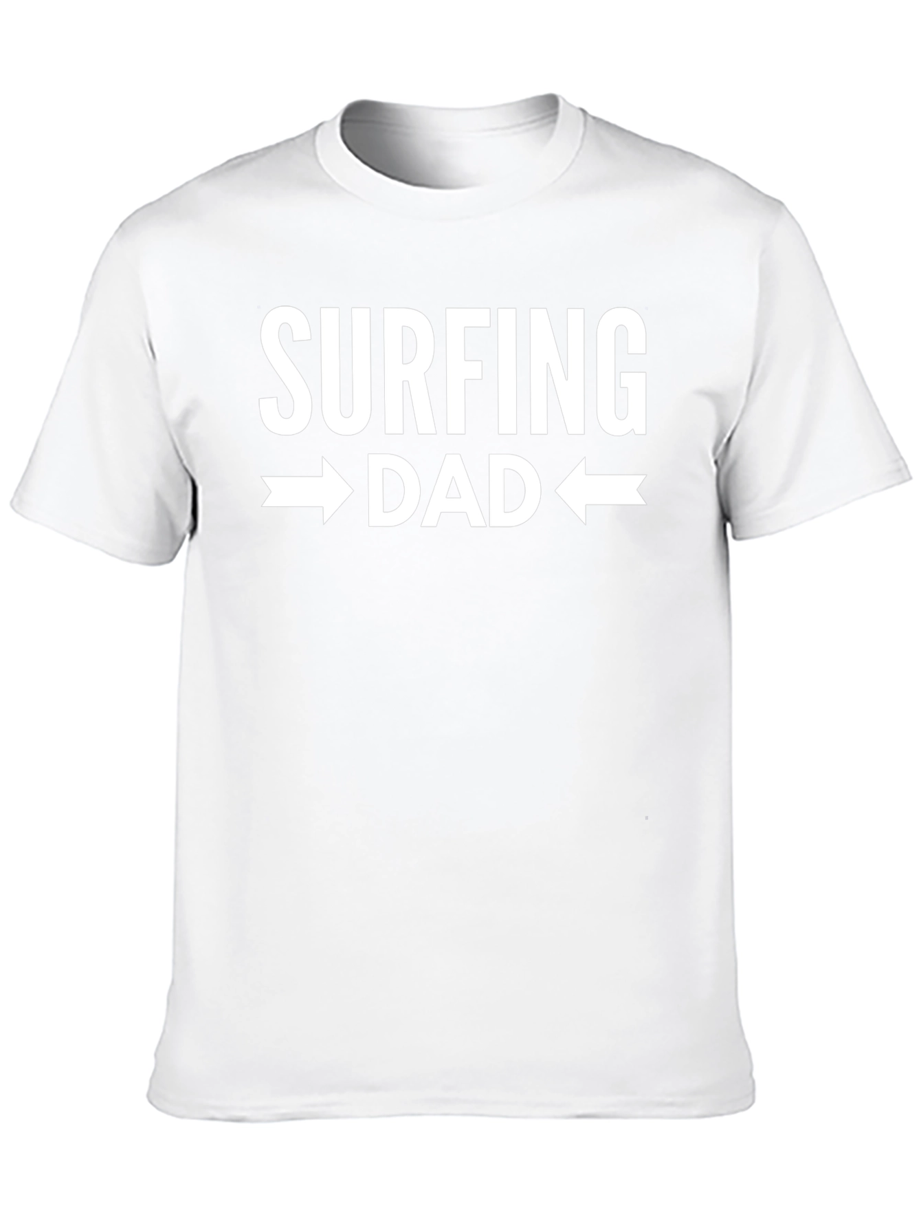 Surfing Dad Graphic Tee - Black