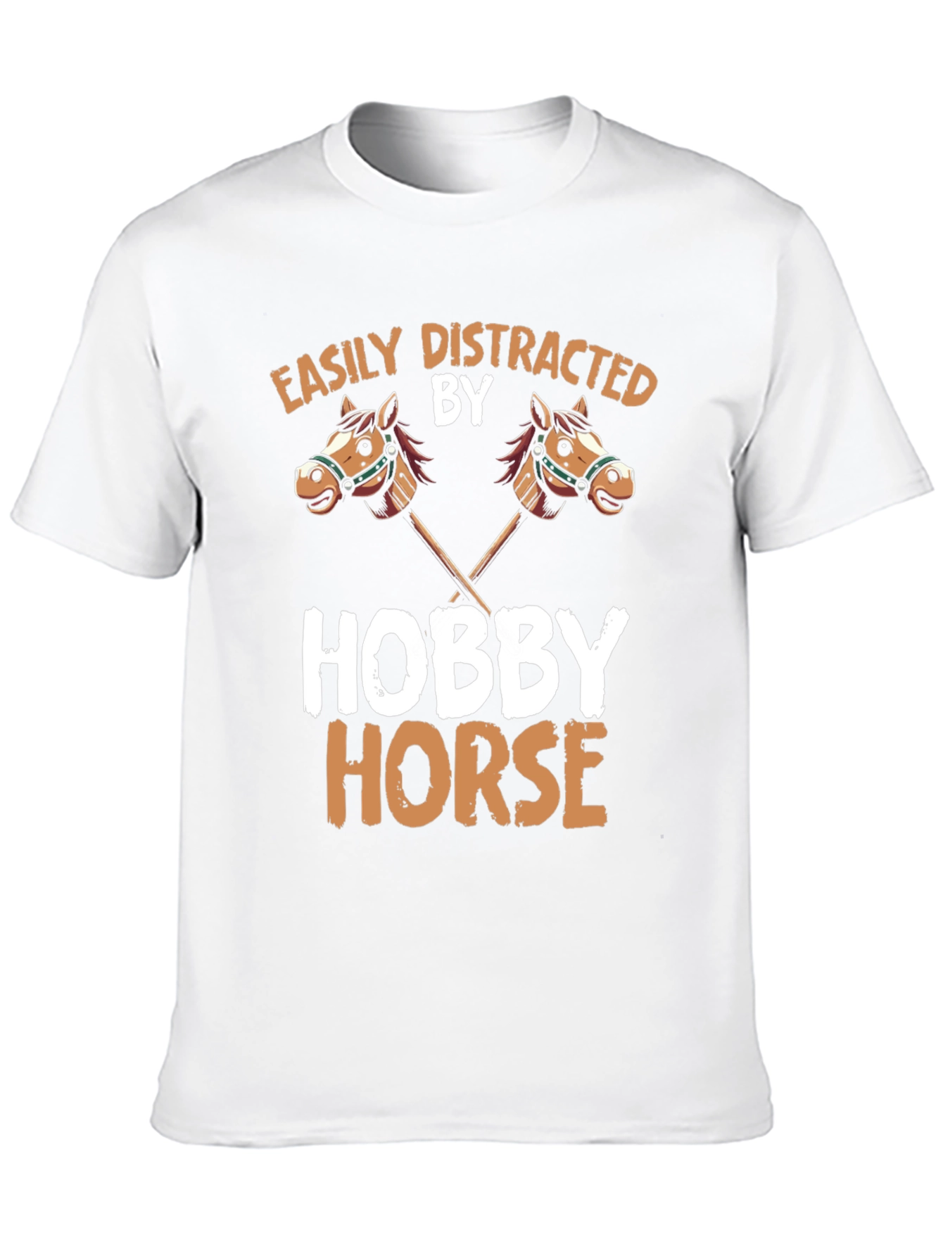 Easily Distracted by Hobby Horse T-Shirt