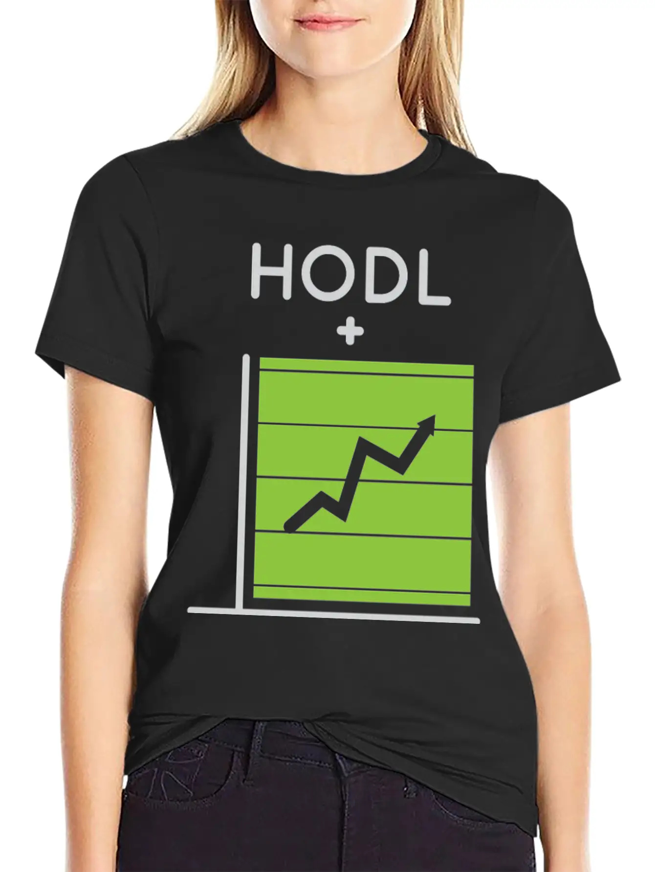 HODL + Rising Chart = Profit Relaxed Everyday Tee – Lightweight And Durable Cotton
