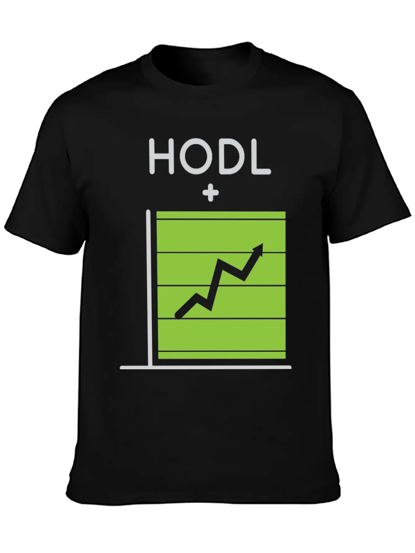 HODL + Rising Chart = Profit Relaxed Everyday Tee – Lightweight And Durable Cotton