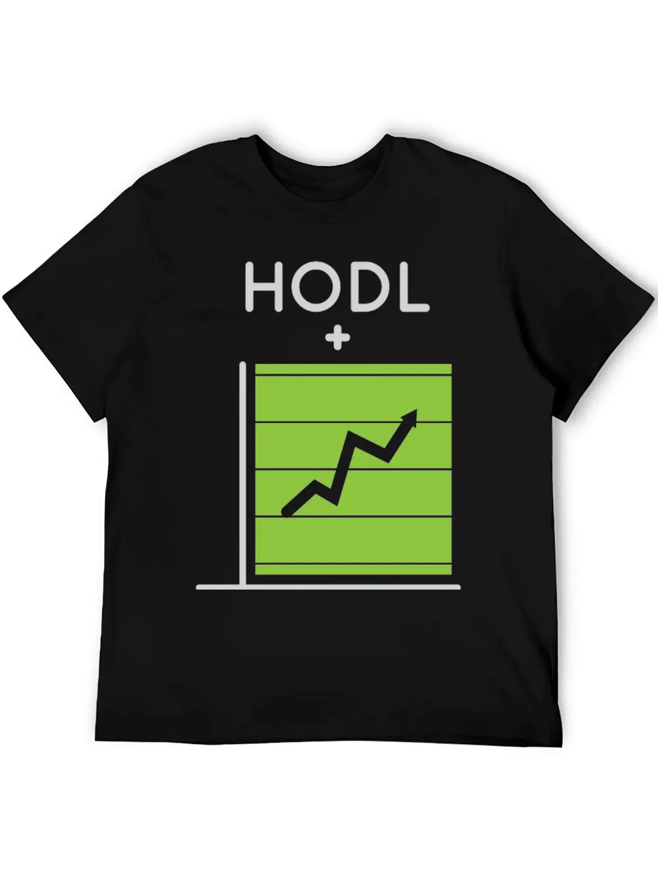 HODL + Rising Chart = Profit Relaxed Everyday Tee – Lightweight And Durable Cotton