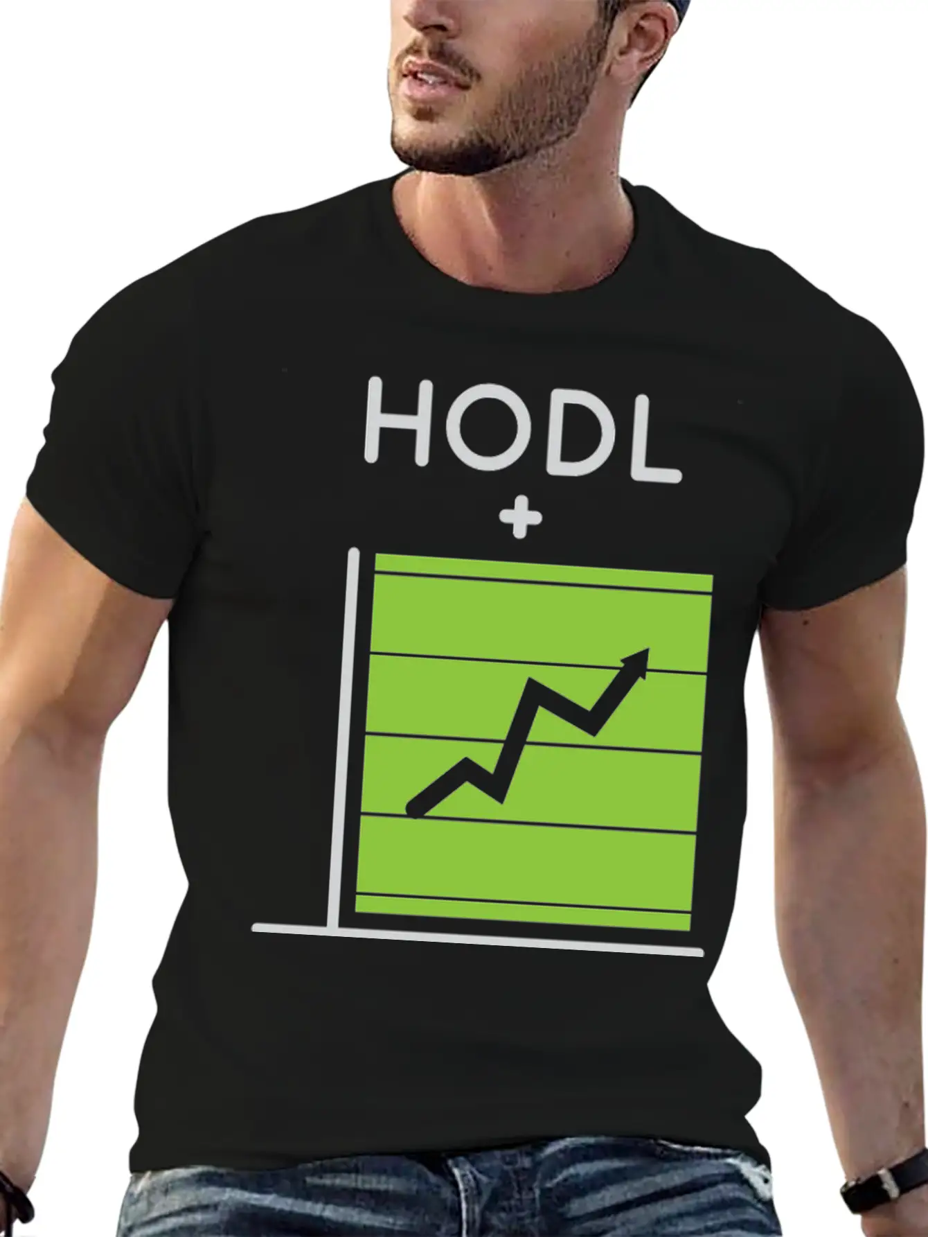 HODL + Rising Chart = Profit Relaxed Everyday Tee – Lightweight And Durable Cotton