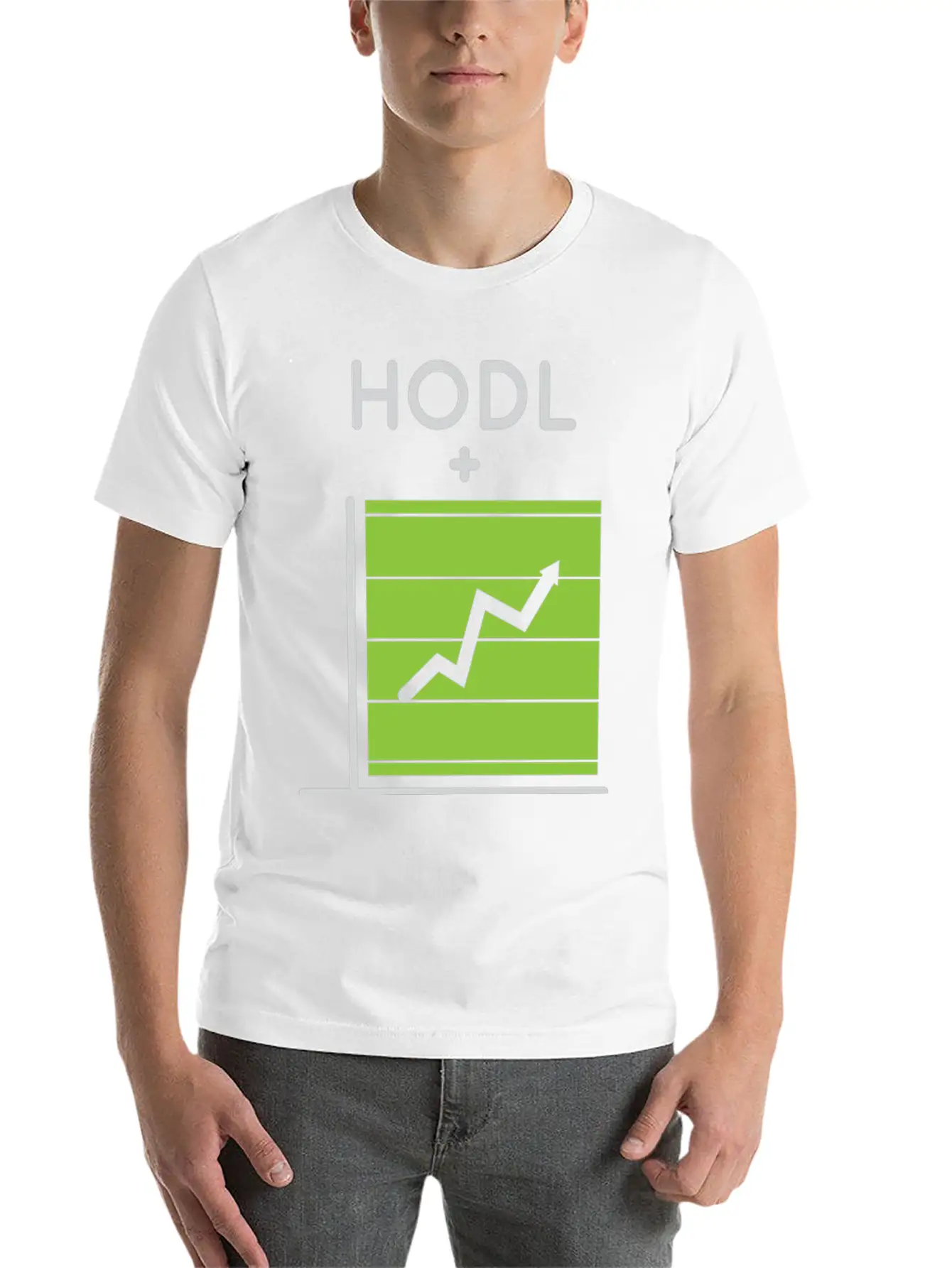 HODL + Rising Chart = Profit Relaxed Everyday Tee – Lightweight And Durable Cotton