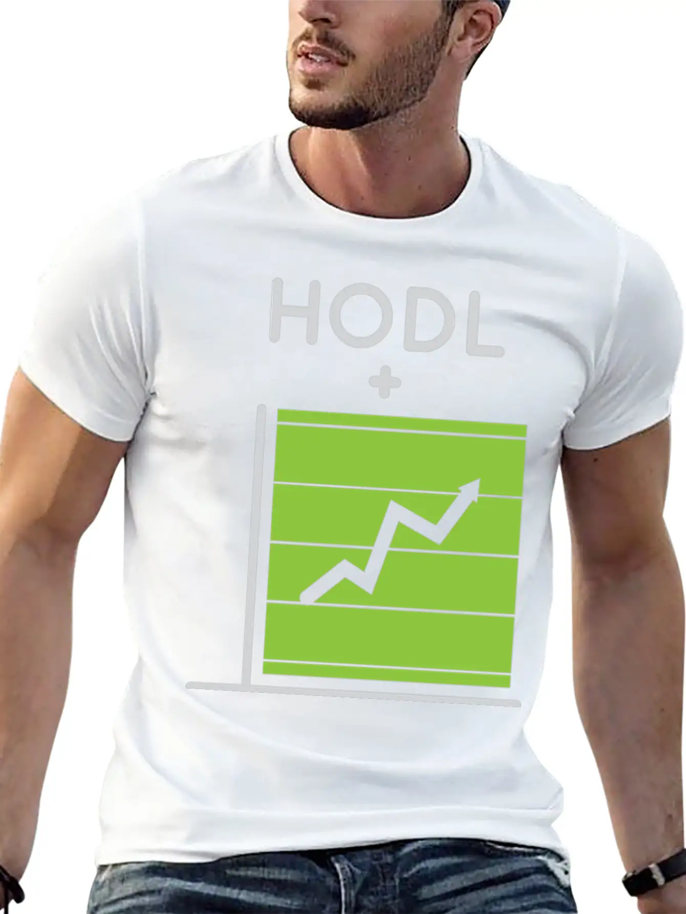 HODL + Rising Chart = Profit Relaxed Everyday Tee – Lightweight And Durable Cotton