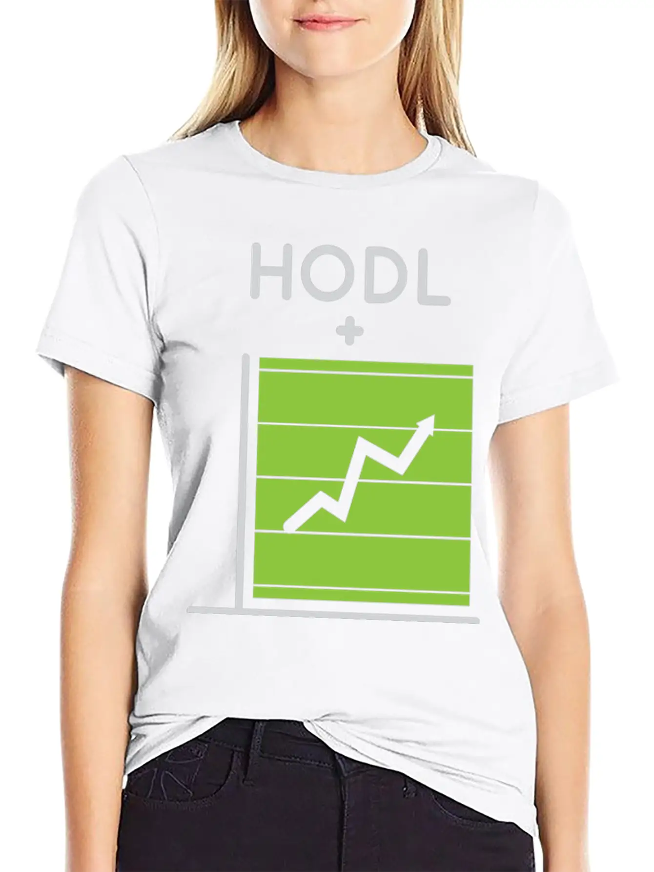 HODL + Rising Chart = Profit Relaxed Everyday Tee – Lightweight And Durable Cotton