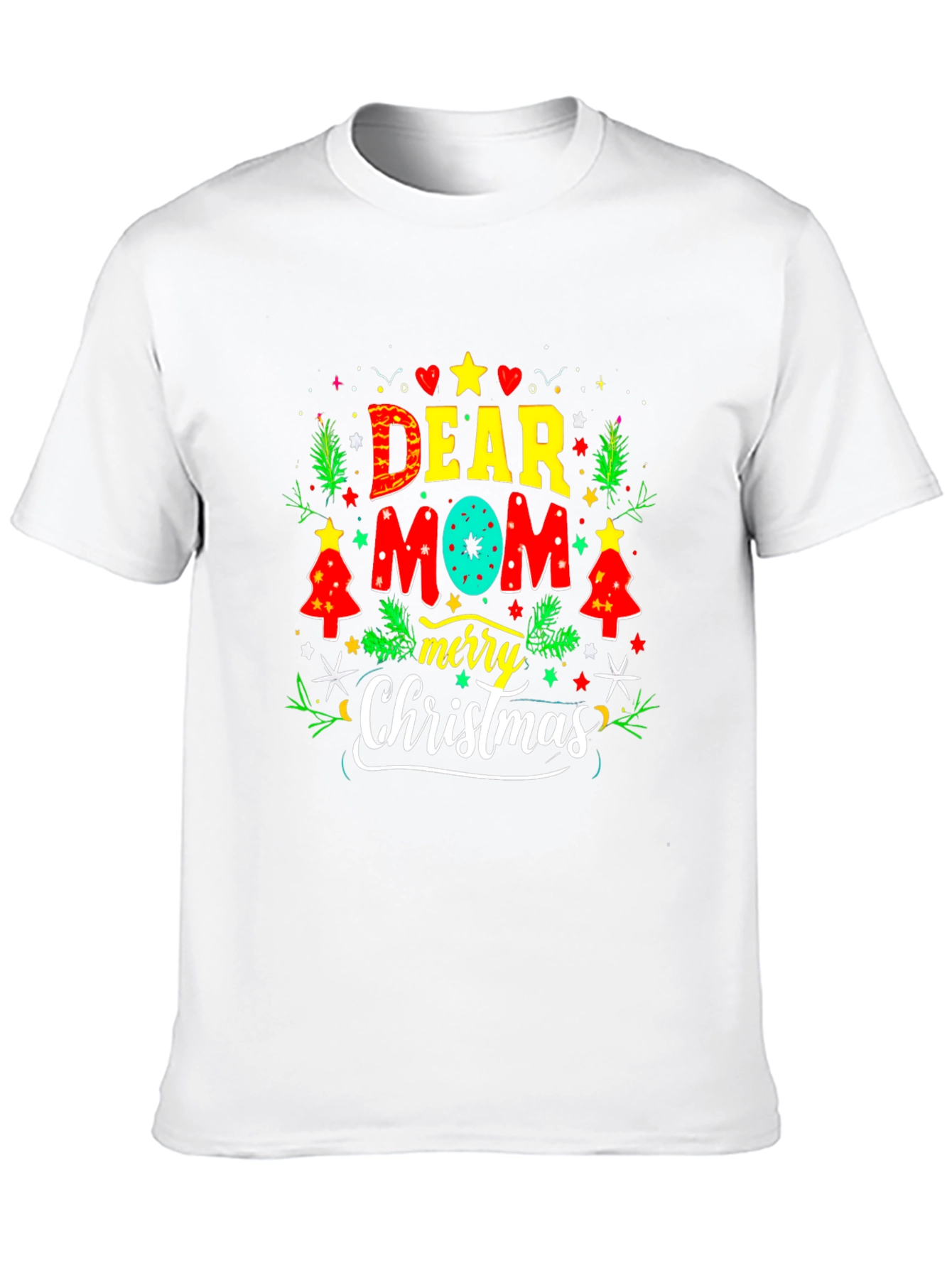 Dear Mom Merry Christmas Graphic Tee