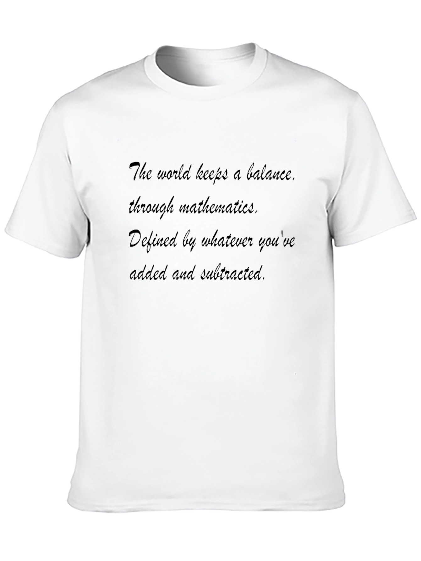 Mathematical Balance Tee