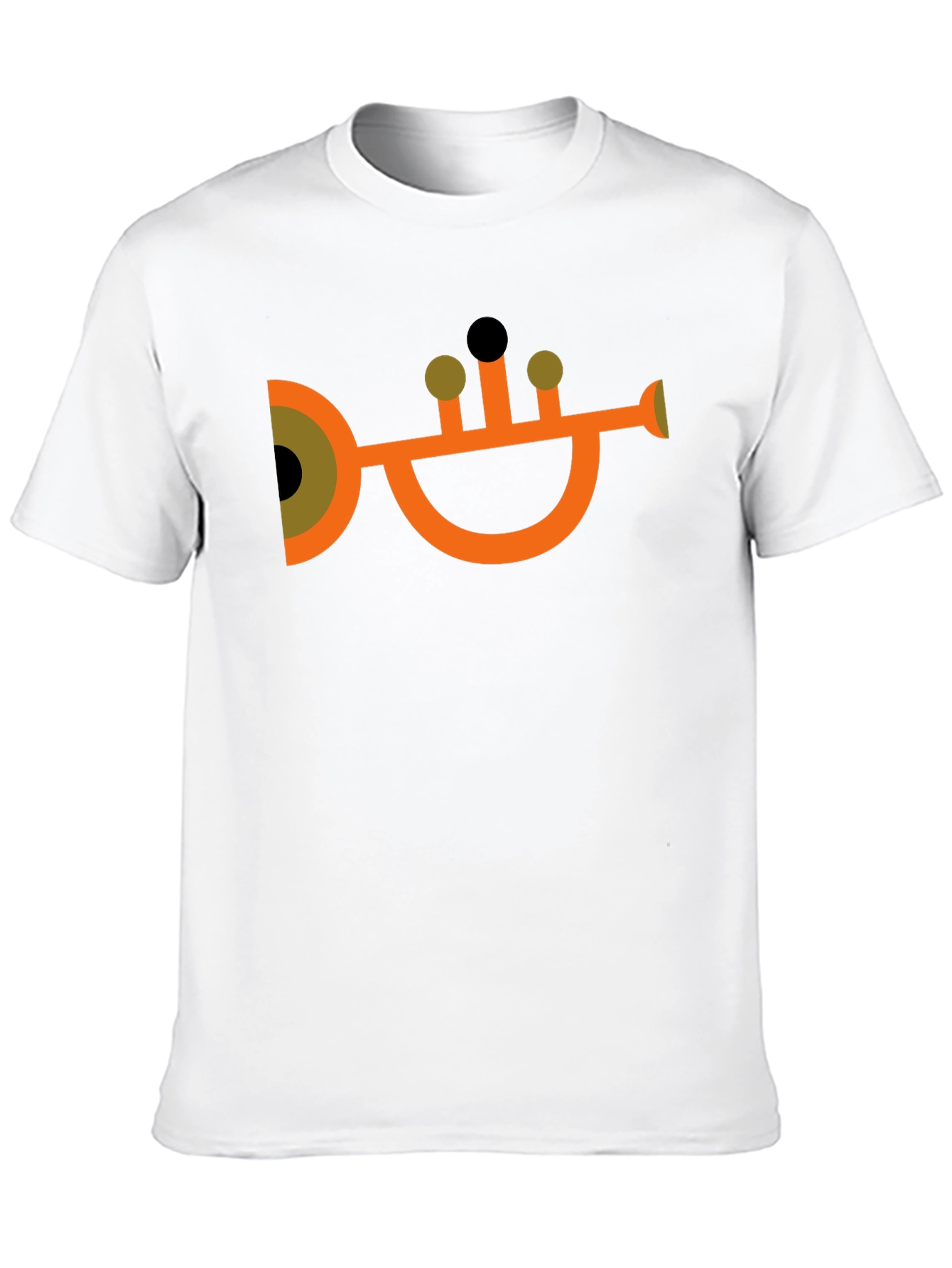 Trumpet Graphic T-Shirt - Unique Musician Tee