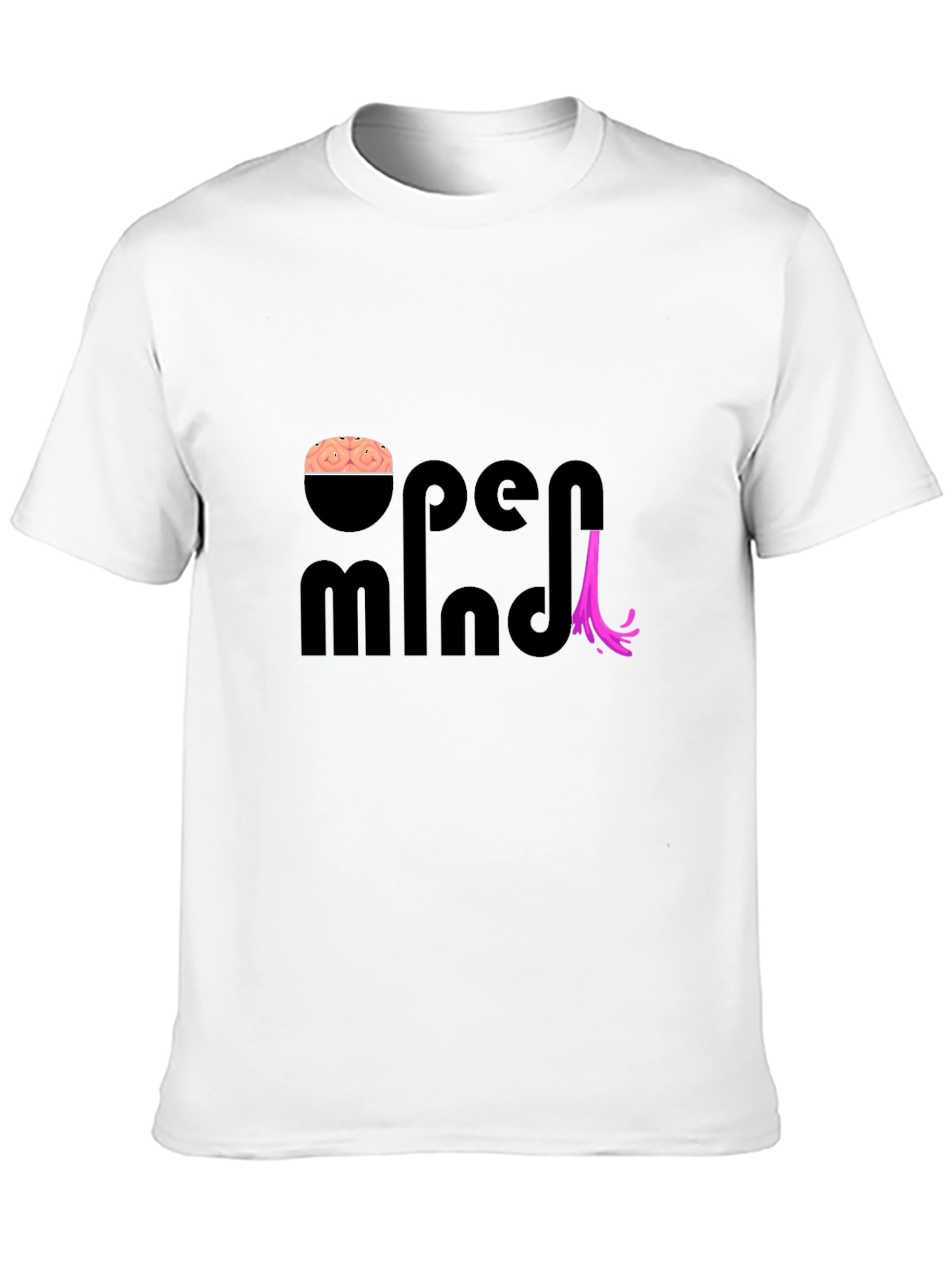 Open Mind T-Shirt - Creative Brain Design