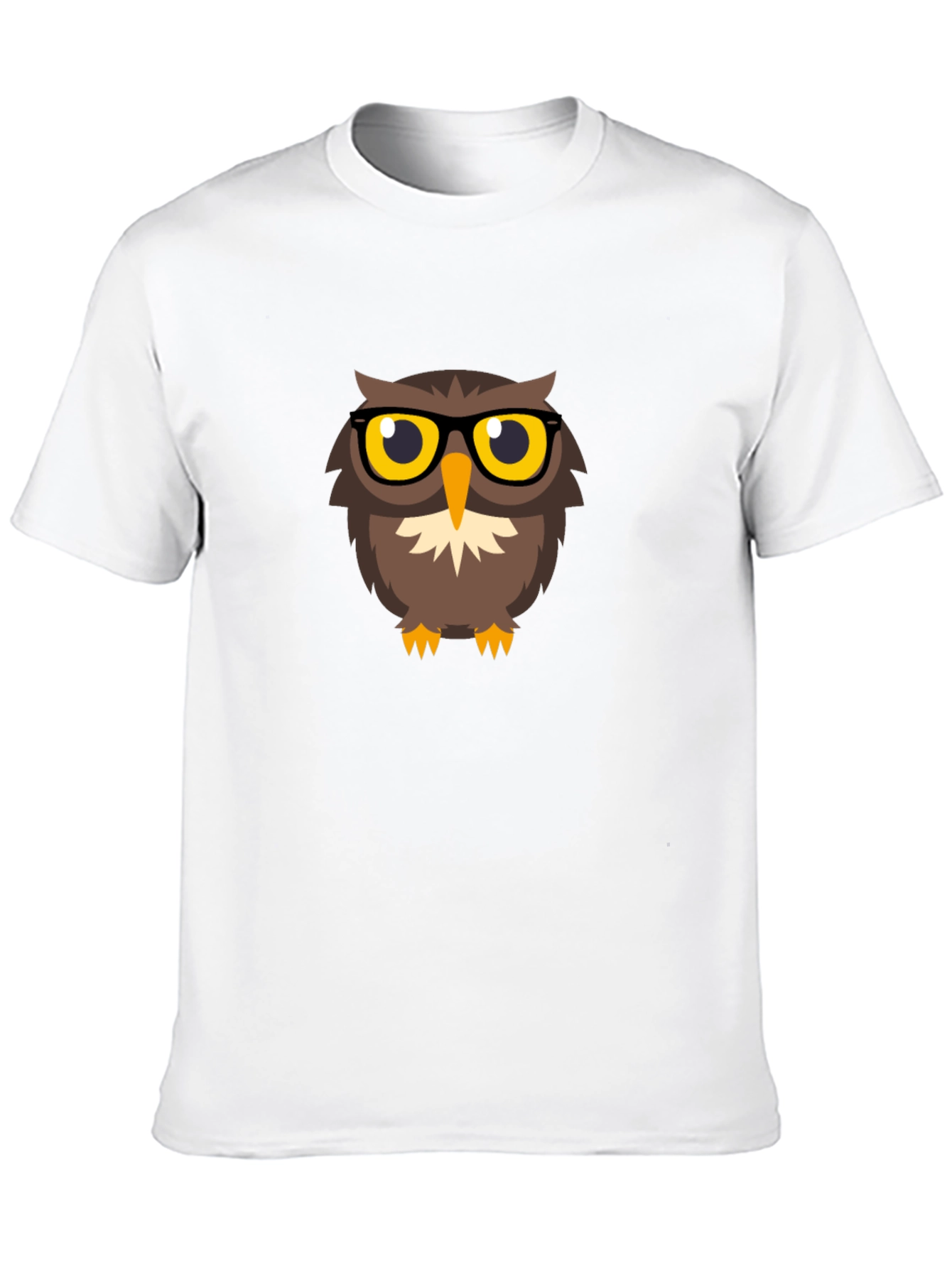 Owl with Glasses Graphic Tee