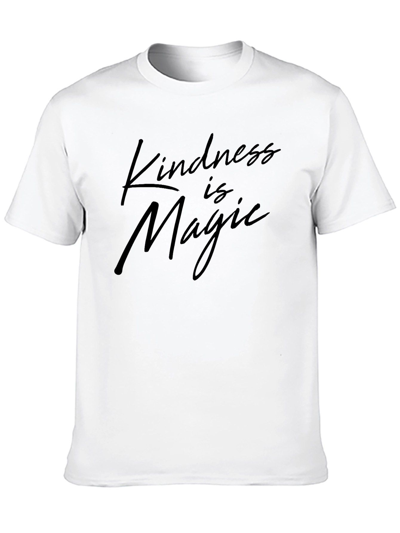 Kindness Is Magic Black T-Shirt