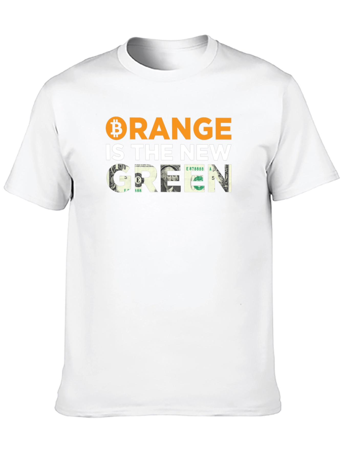 Orange is the New Green Bitcoin T-Shirt