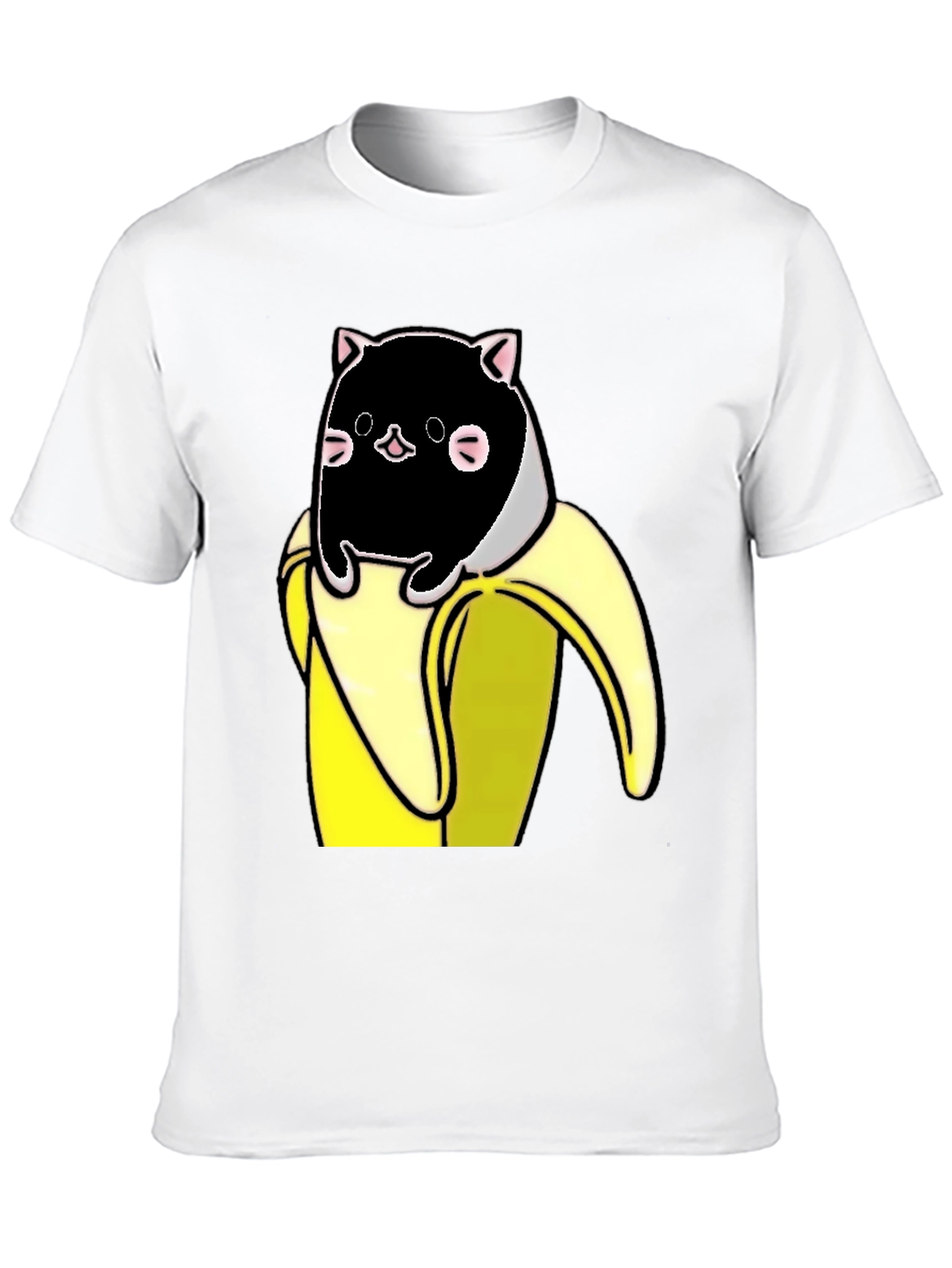 Banana Cat T-Shirt - Whimsical Graphic Tee