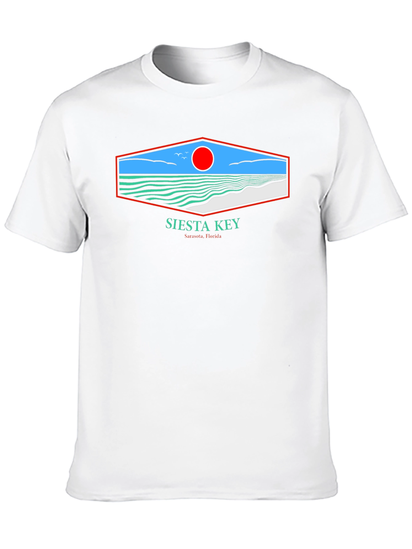 Siesta Key Florida Graphic T-Shirt