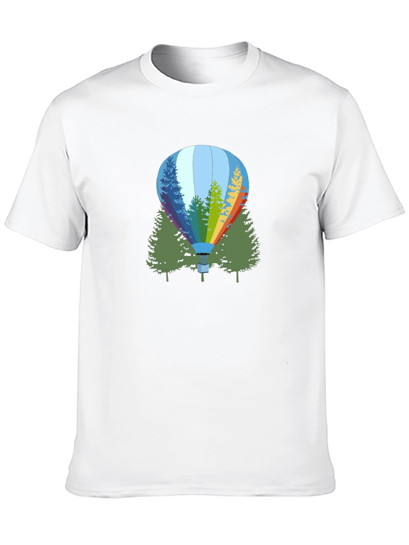 Natures Balloon Black Graphic Tee