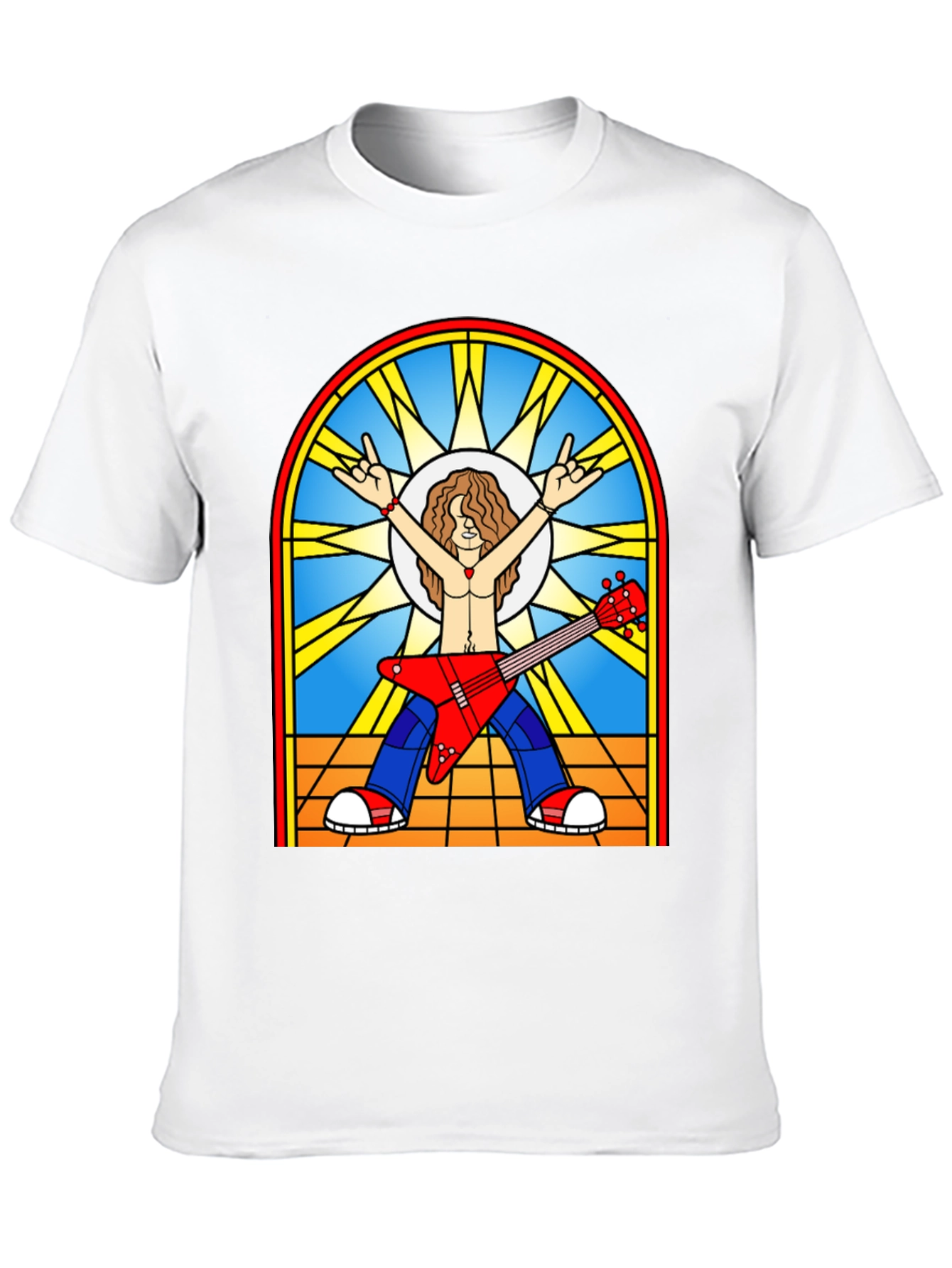 Stained Glass Rocker Tee