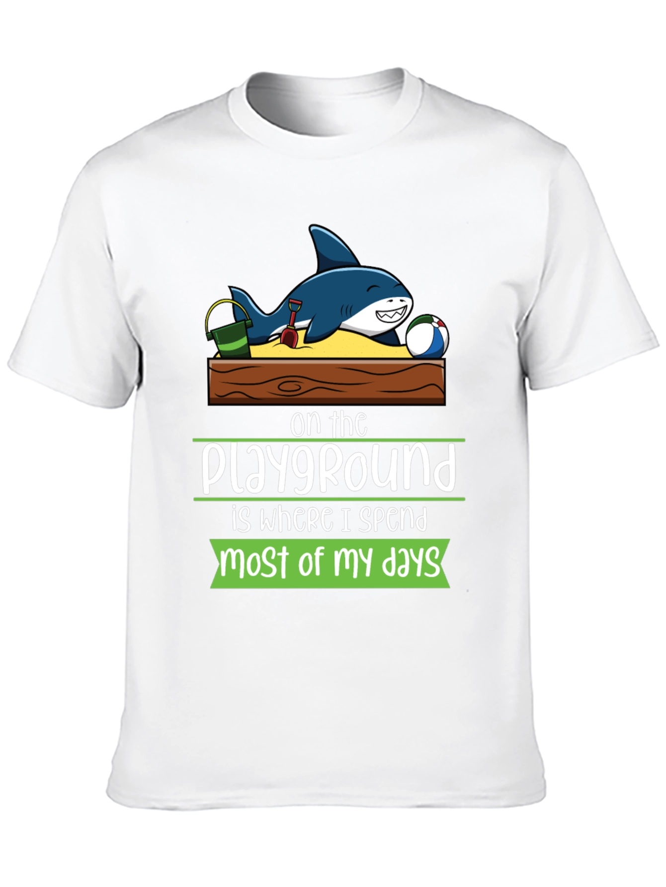 Playground Shark Graphic Tee