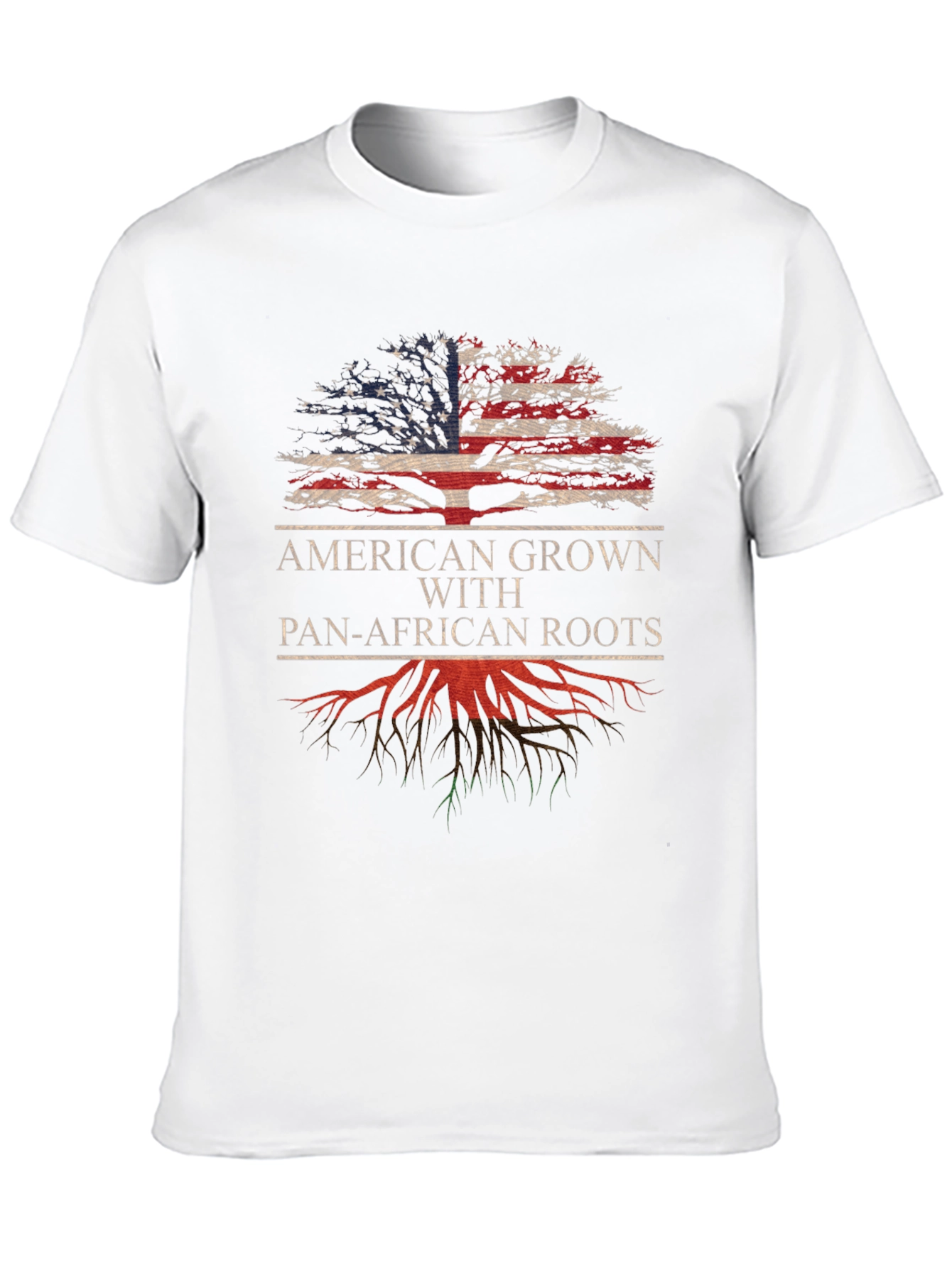 American Grown with Pan-African Roots T-Shirt