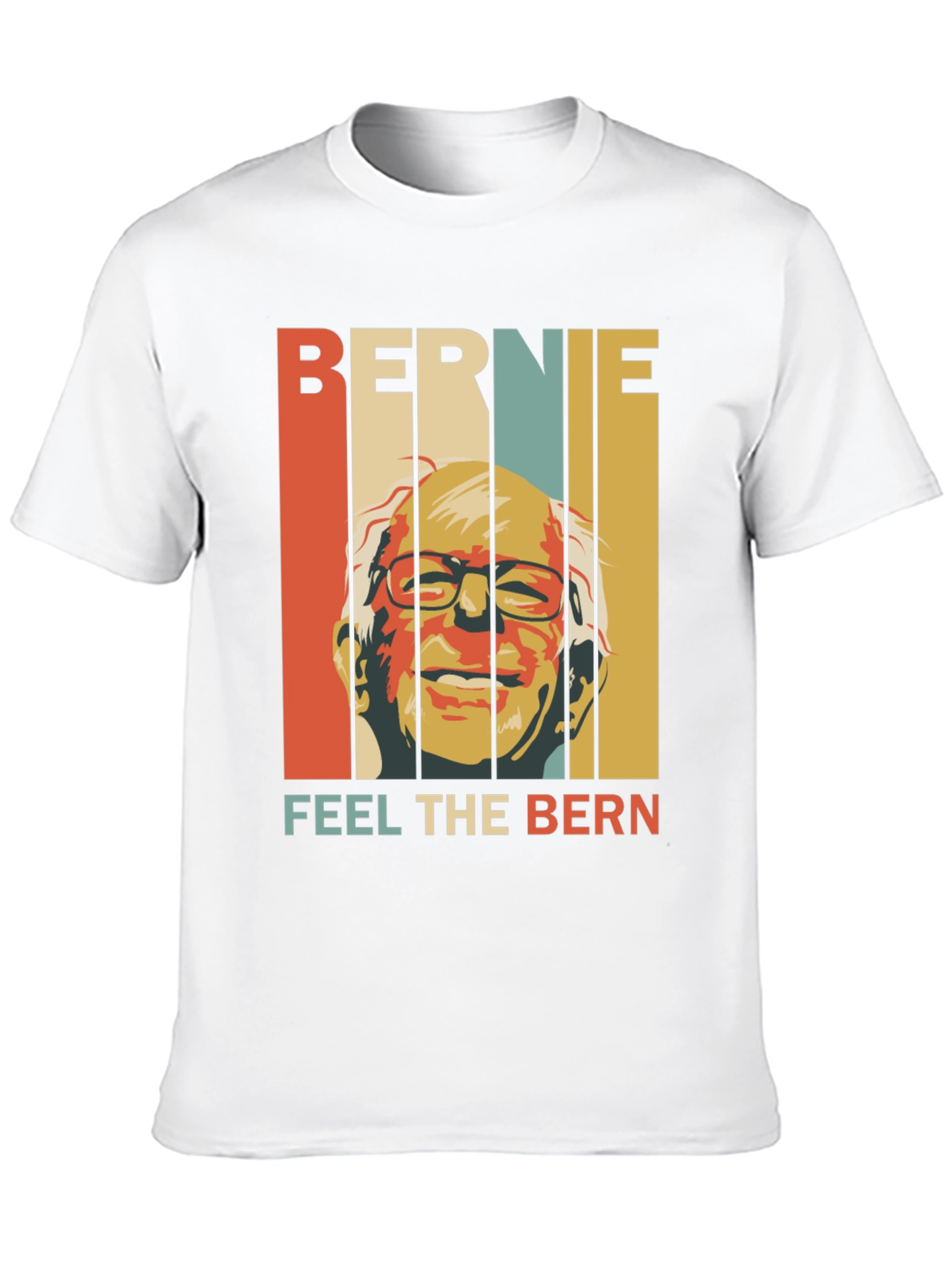 Bernie Feel the Bern Retro T-Shirt