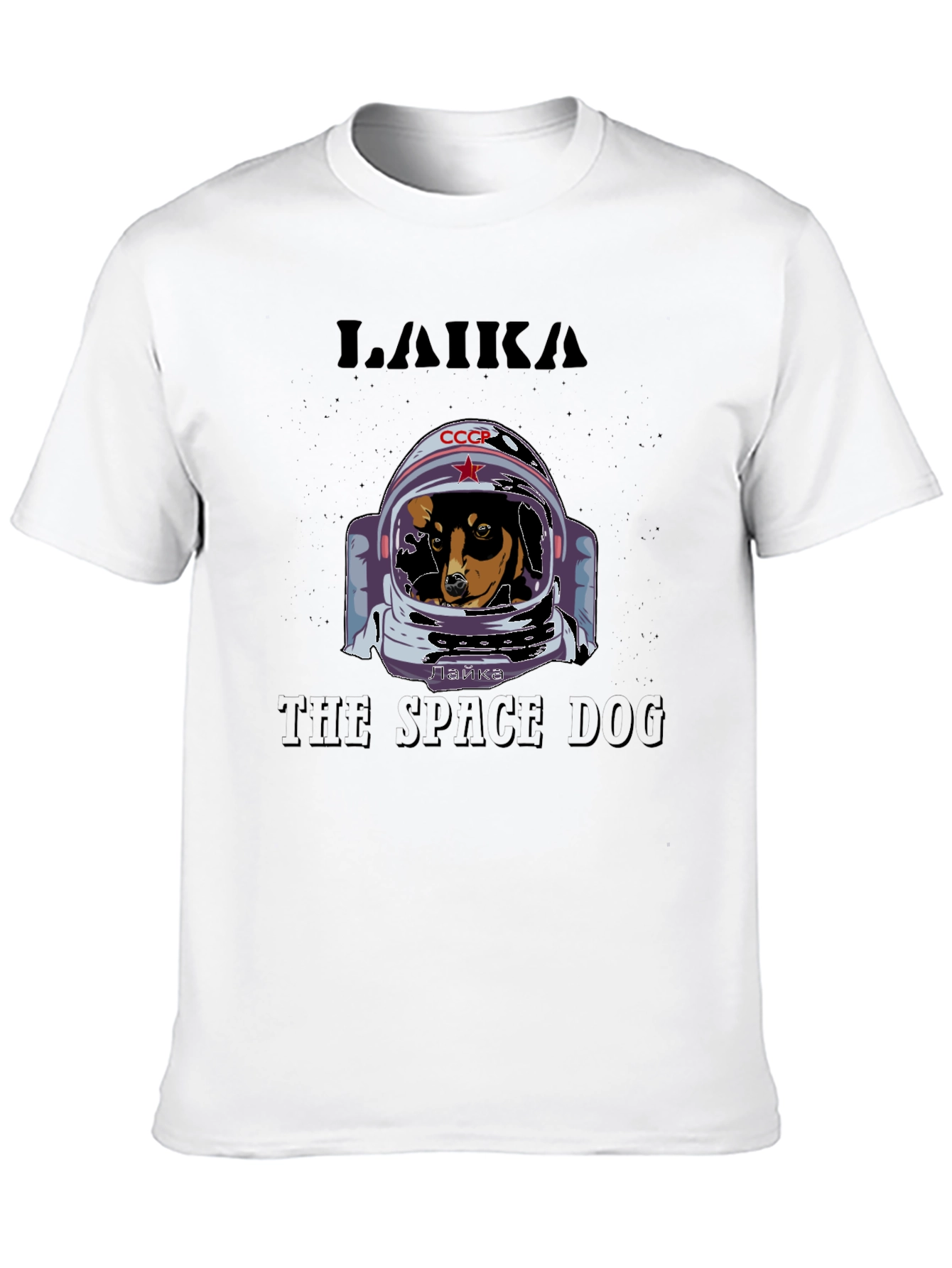 Laika Space Dog Graphic Tee - Unisex